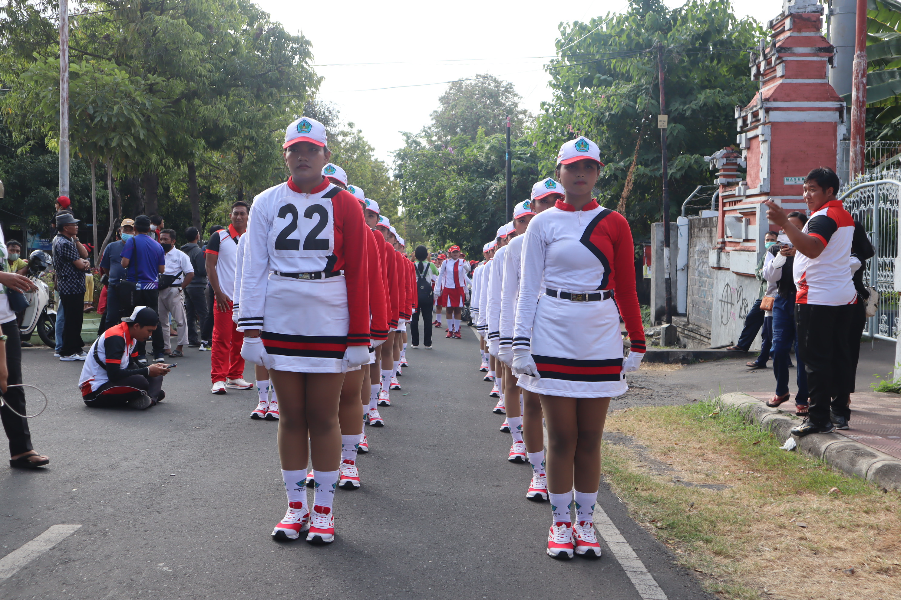 Kegiatan Lomba Gerak Jalan Tingkat Kabupaten