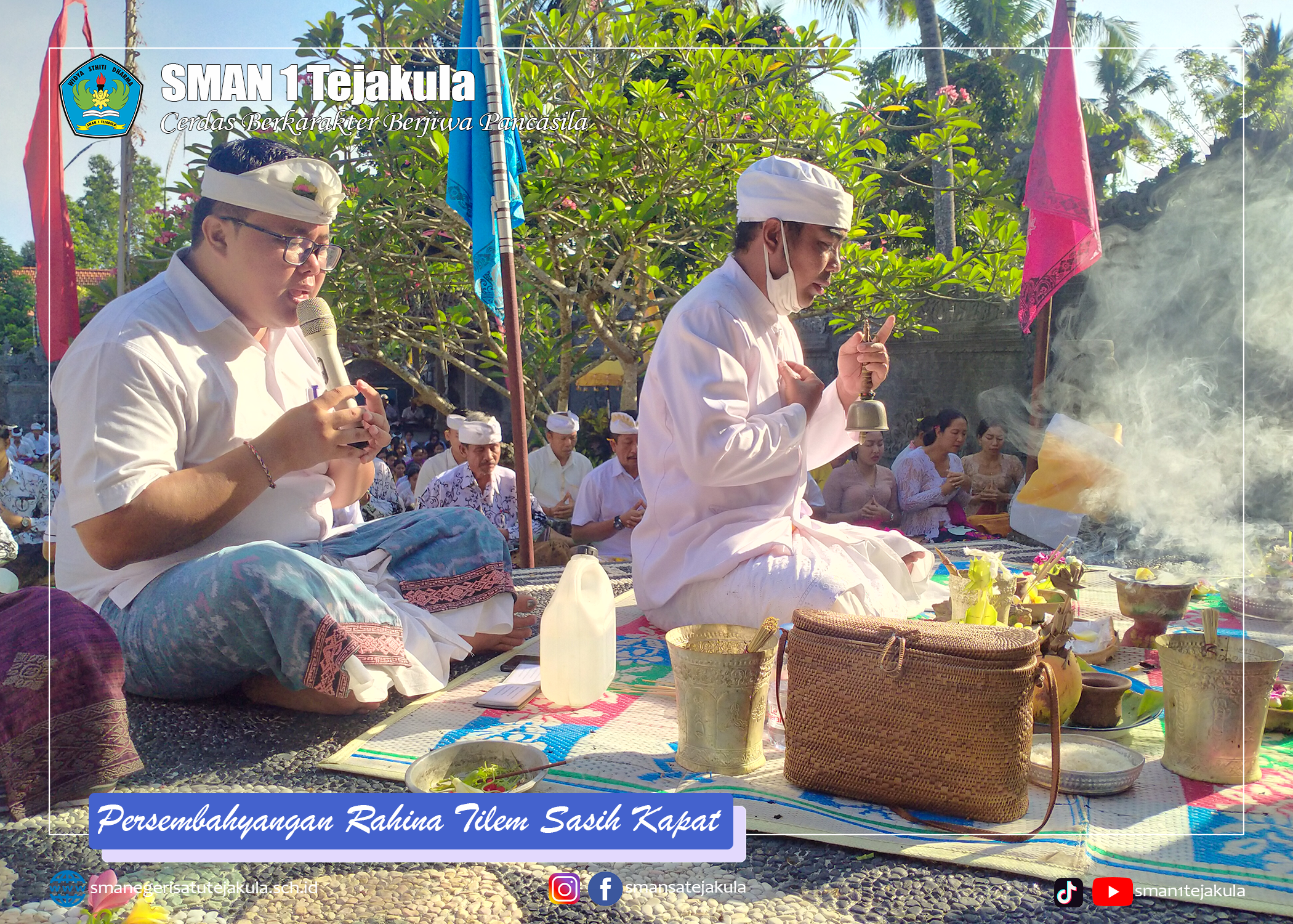 Kegiatan Persembahyangan Tilem Sasih Kapat