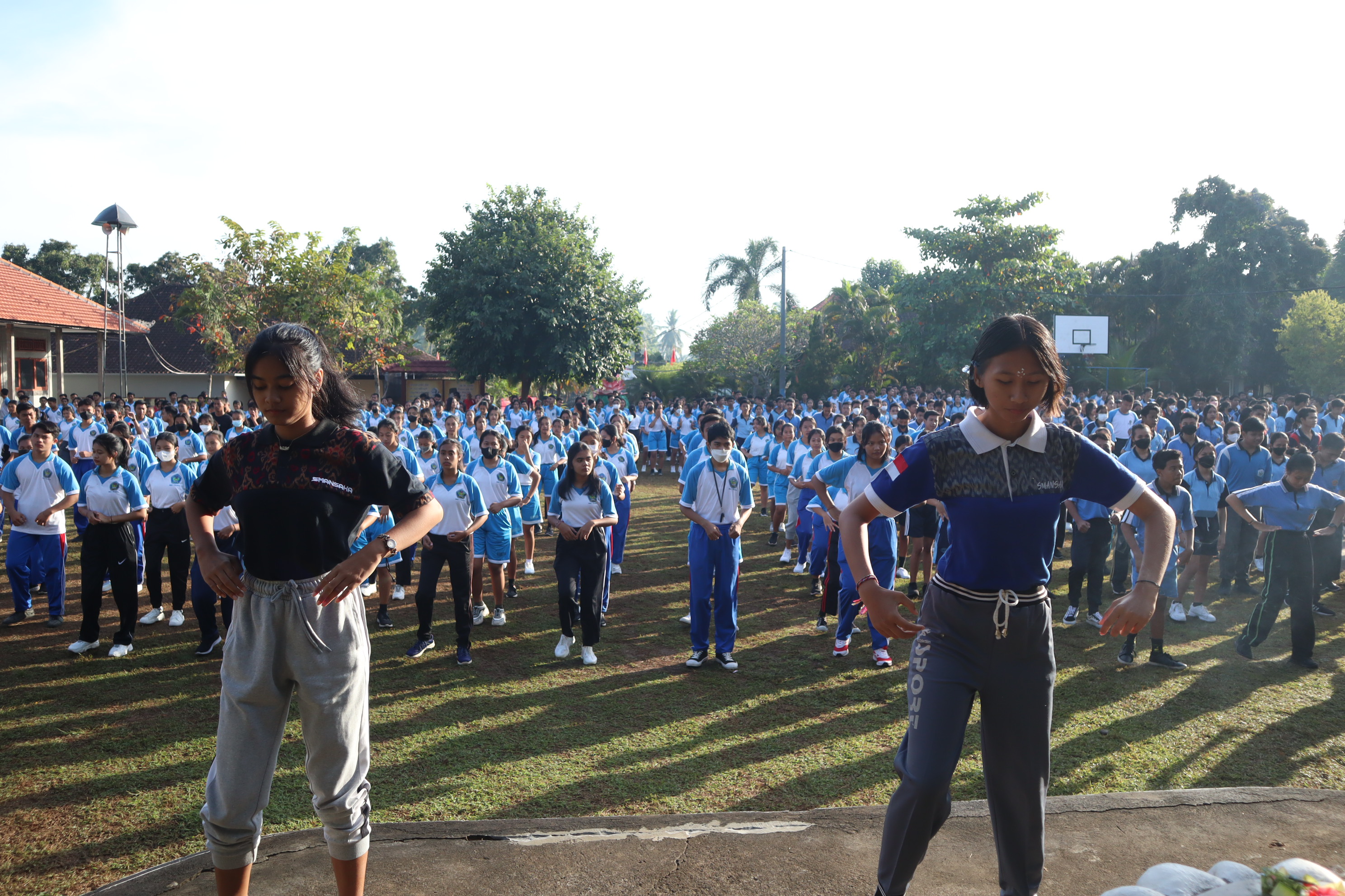 Kegiatan Jumat Sehat SMAN1 Tejakula