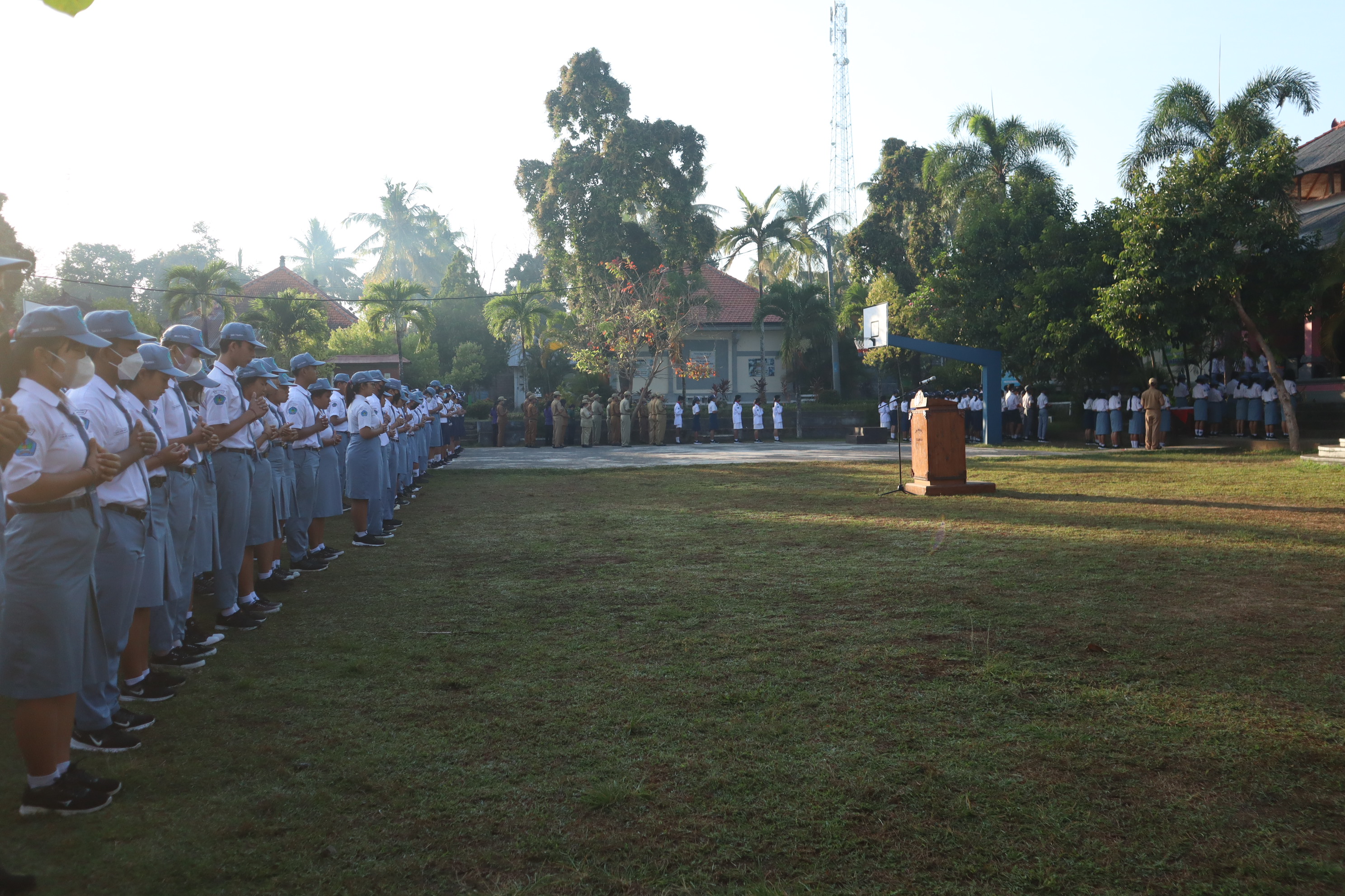 Kegiatan Upacara Bendera Senin, 22 Agustus 2022