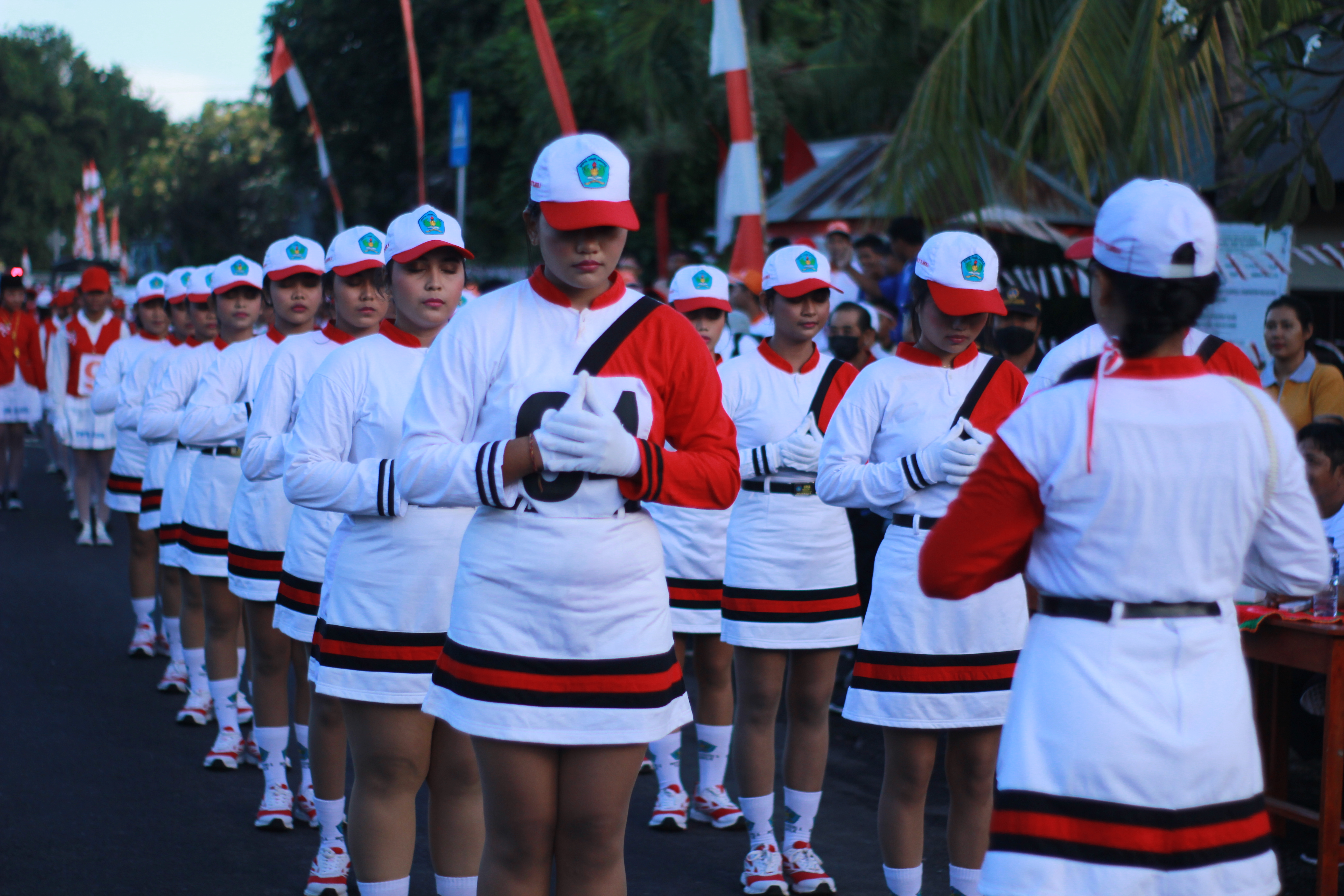 Kegiatan Lomba Gerak Jalan Tingkat Kecamatan Putra & Putri