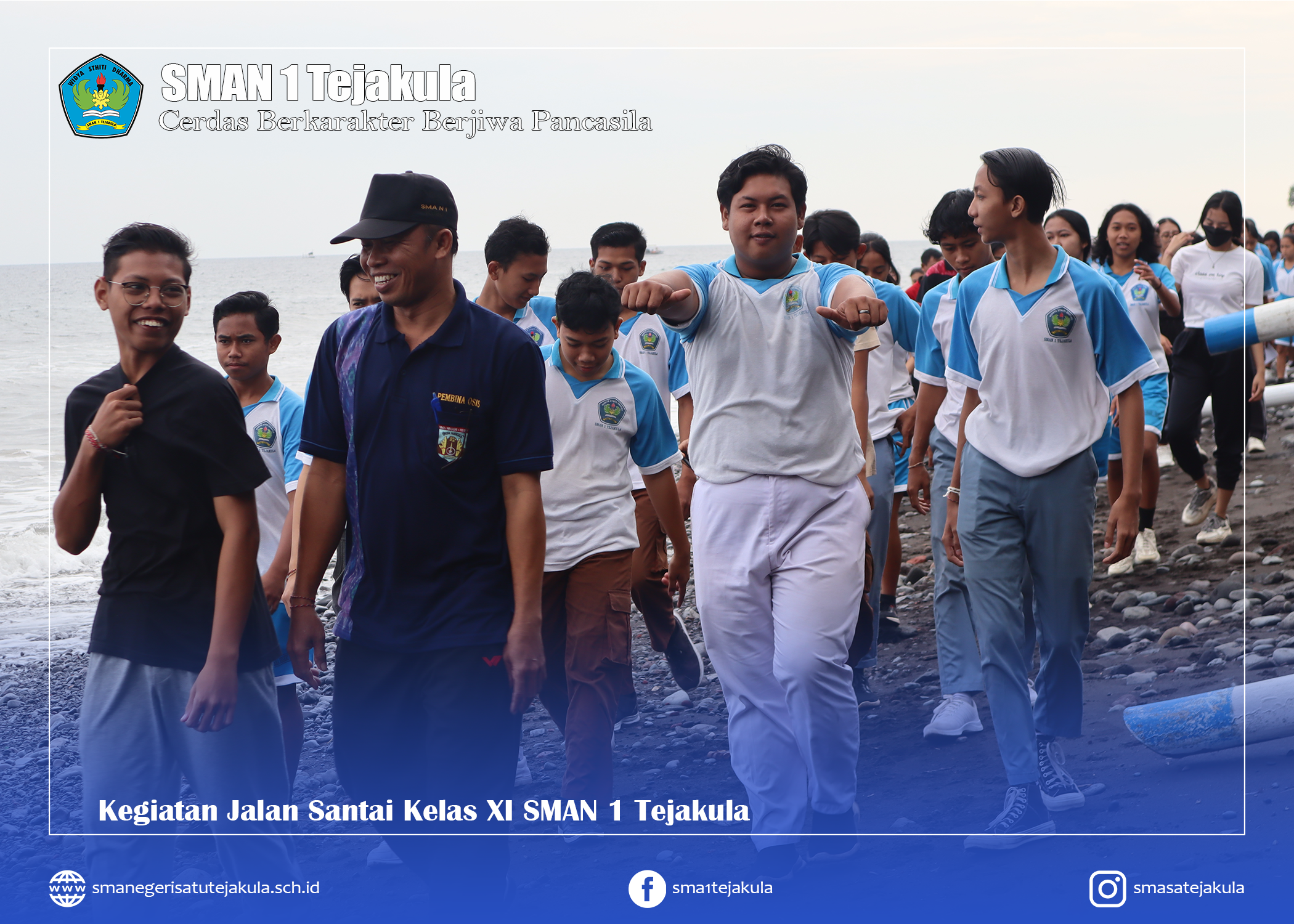 Kegiatan Jumat Sehat SMAN 1 Tejakula