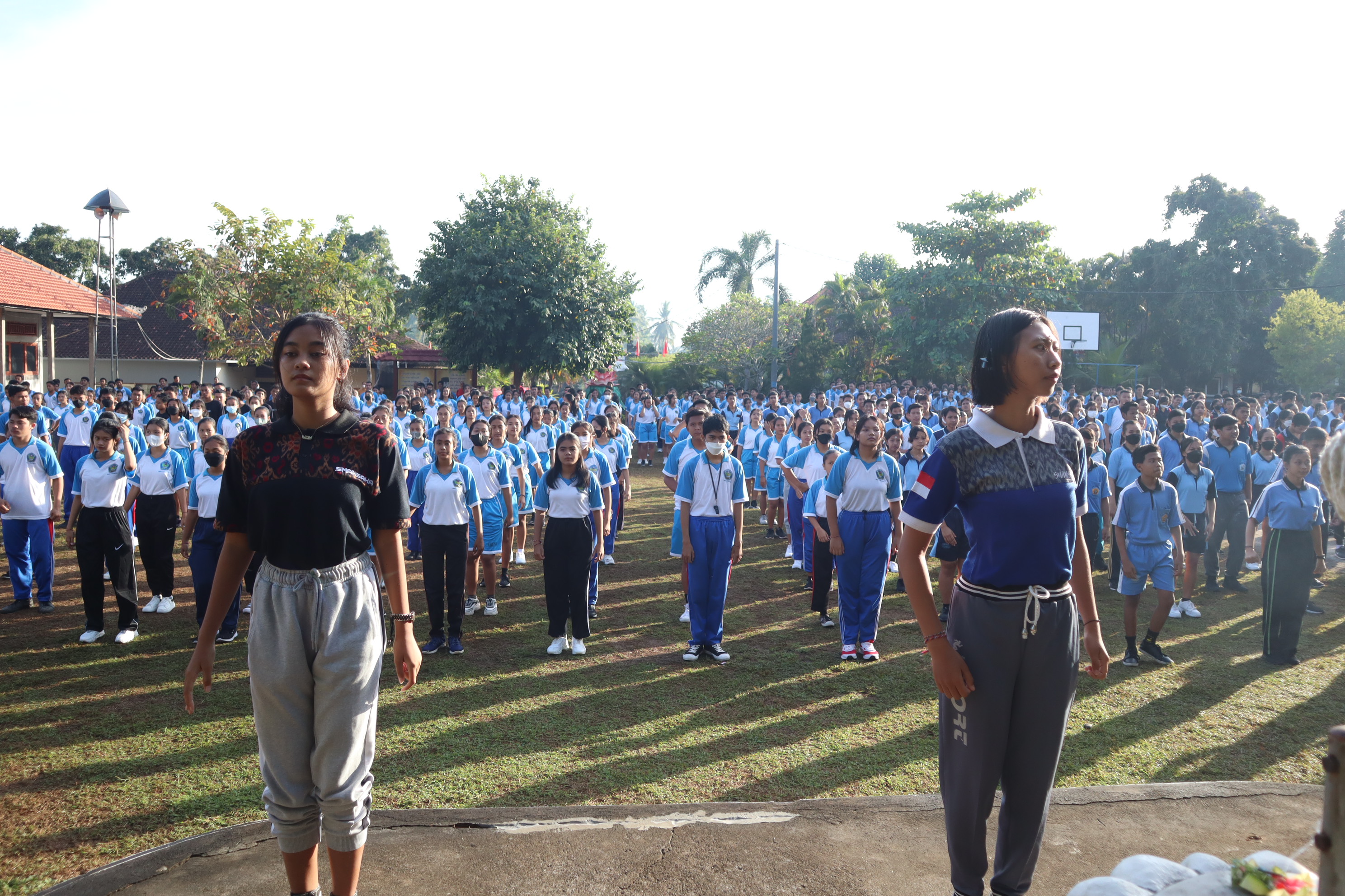 Kegiatan Jumat Sehat SMAN1 Tejakula