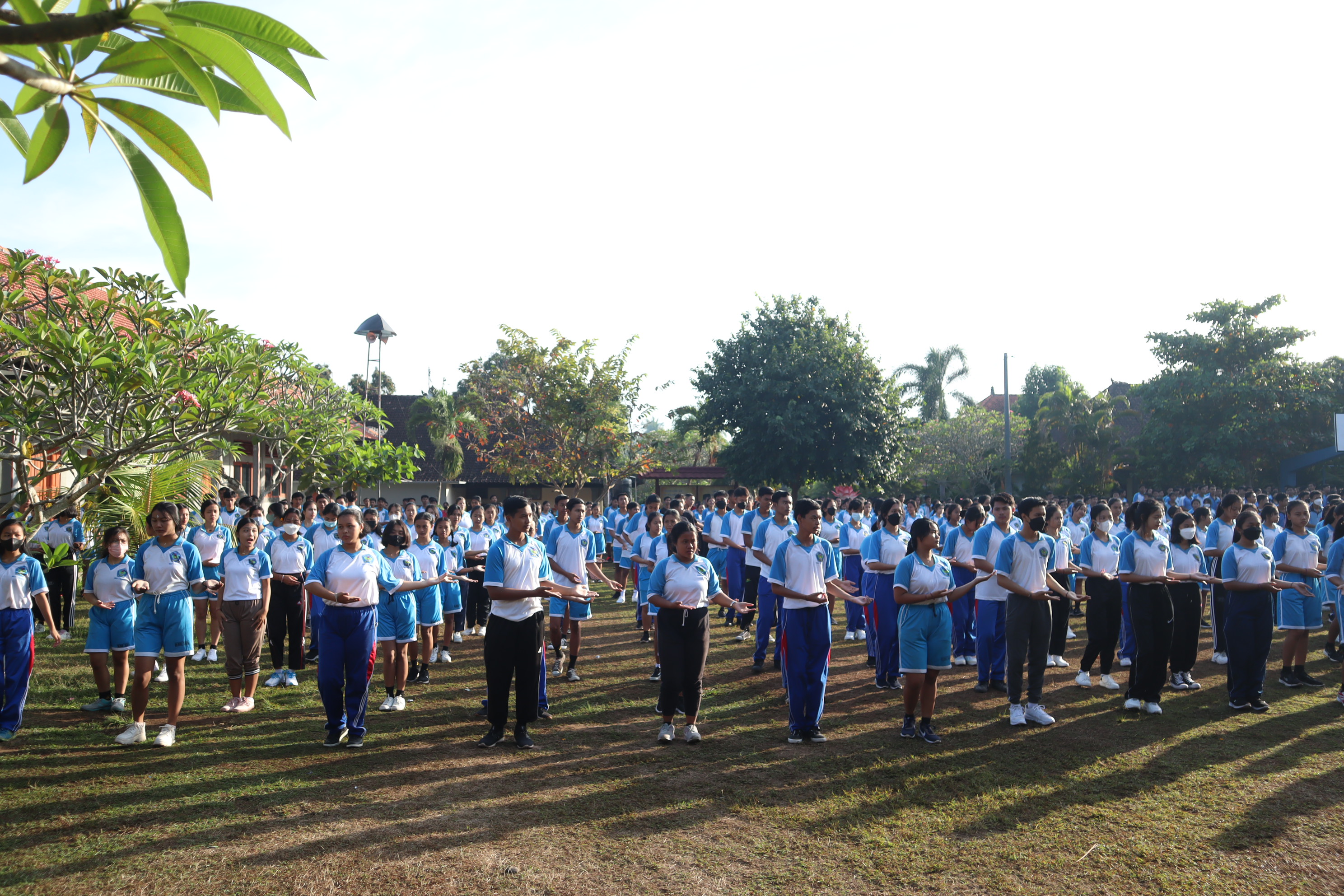 Kegiatan Jumat Sehat SMAN1 Tejakula