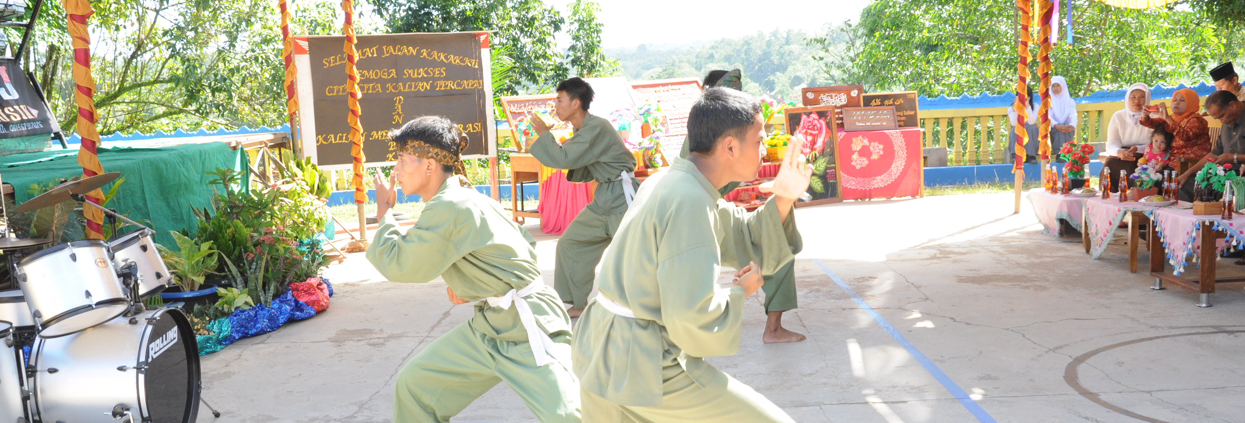 Siap siaga dan selalu giat belajar unntuk sukses q esok hari.