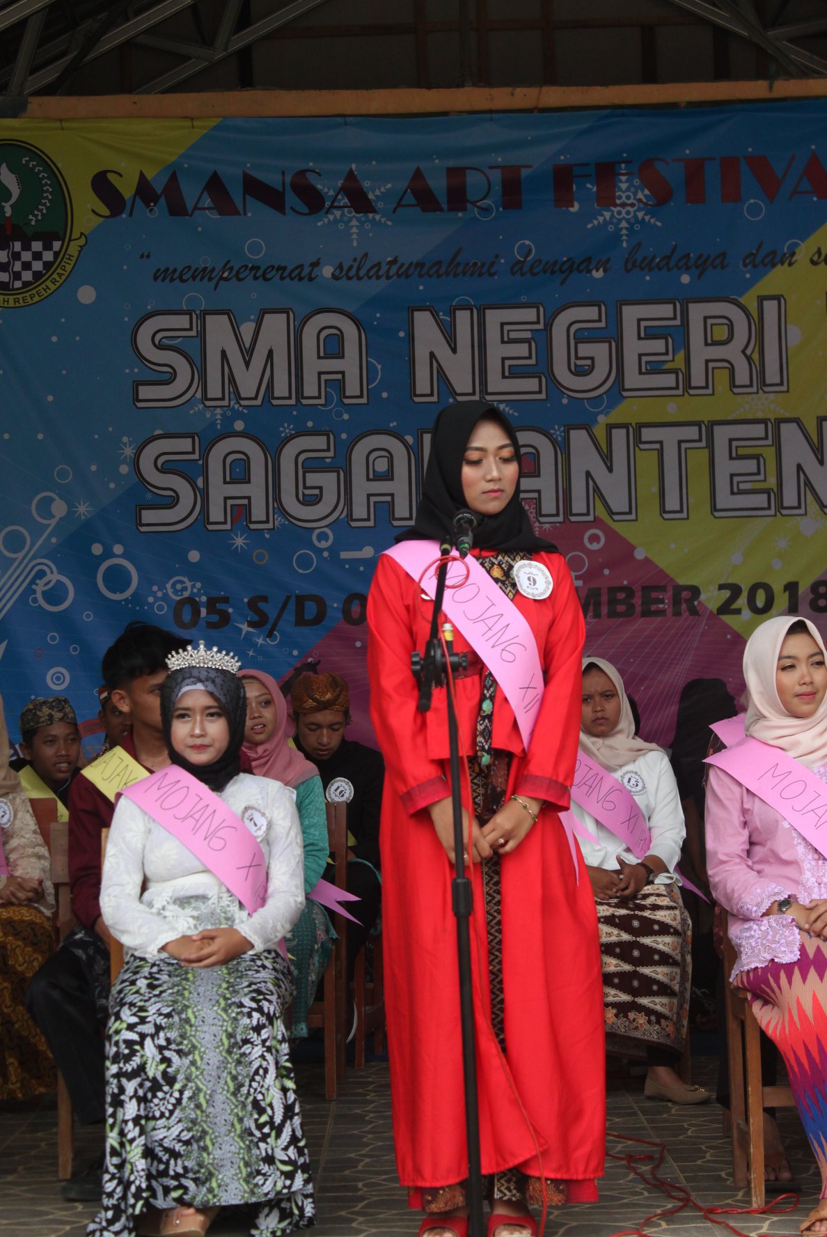 Pemilihan Mojang Jajaka SMAN 1 Sagaranten Tahun Pelajaran 2018/2019