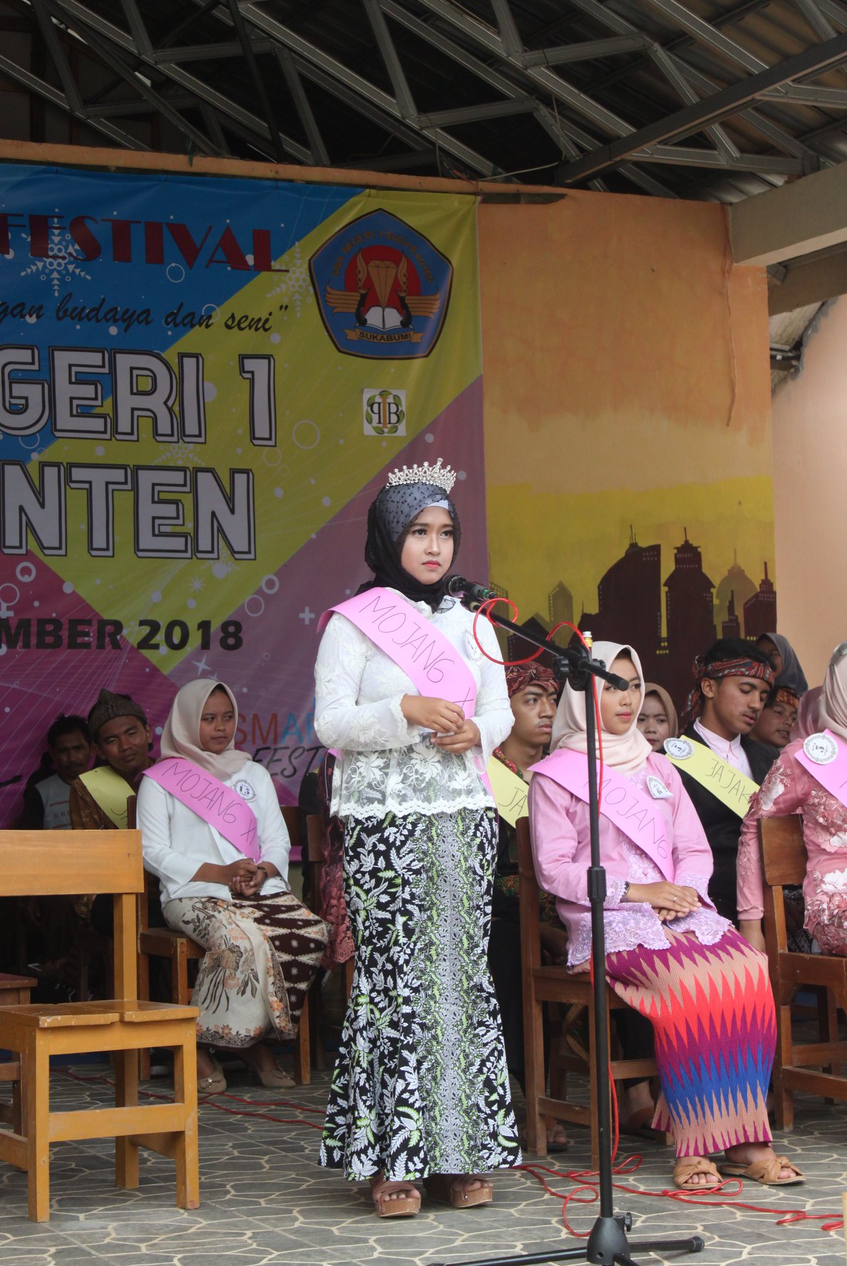 Pemilihan Mojang Jajaka SMAN 1 Sagaranten Tahun Pelajaran 2018/2019