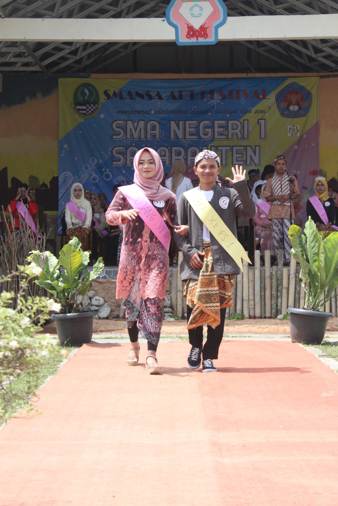 Pemilihan Mojang Jajaka SMAN 1 Sagaranten Tahun Pelajaran 2018/2019