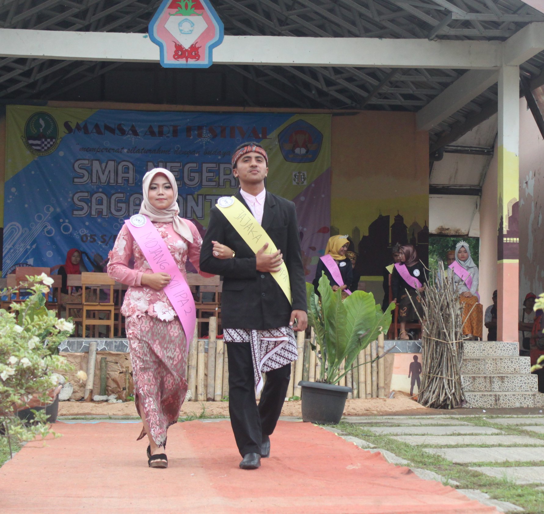 Pemilihan Mojang Jajaka SMAN 1 Sagaranten Tahun Pelajaran 2018/2019