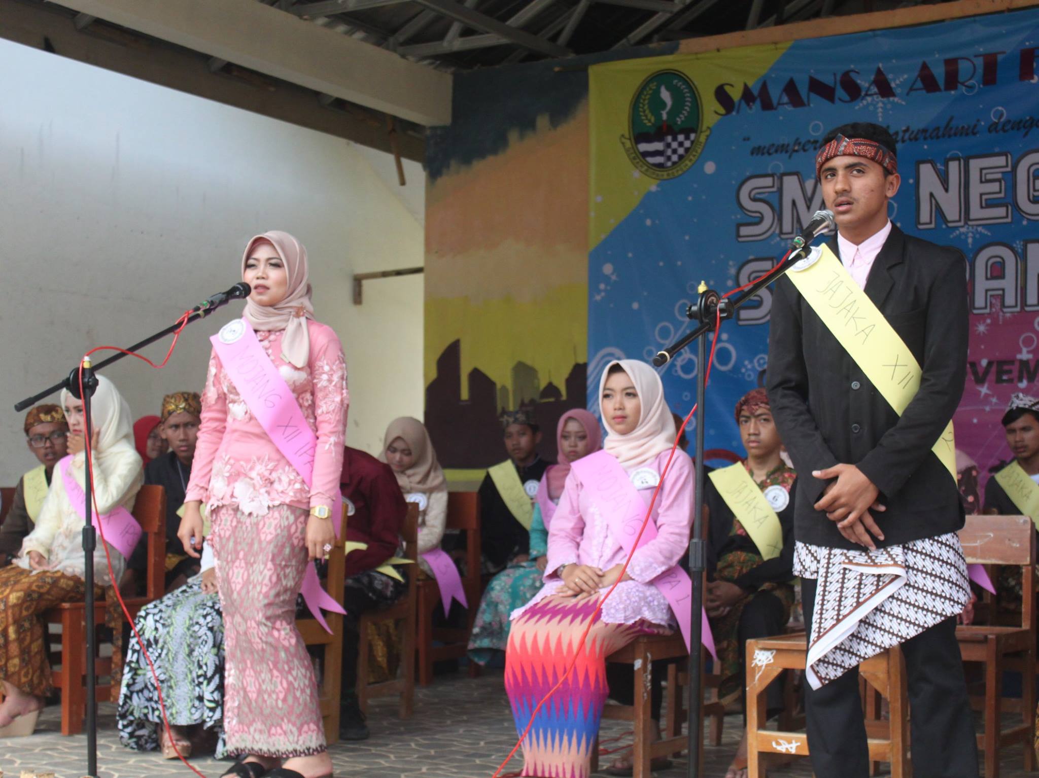 Pemilihan Mojang Jajaka SMAN 1 Sagaranten Tahun Pelajaran 2018/2019