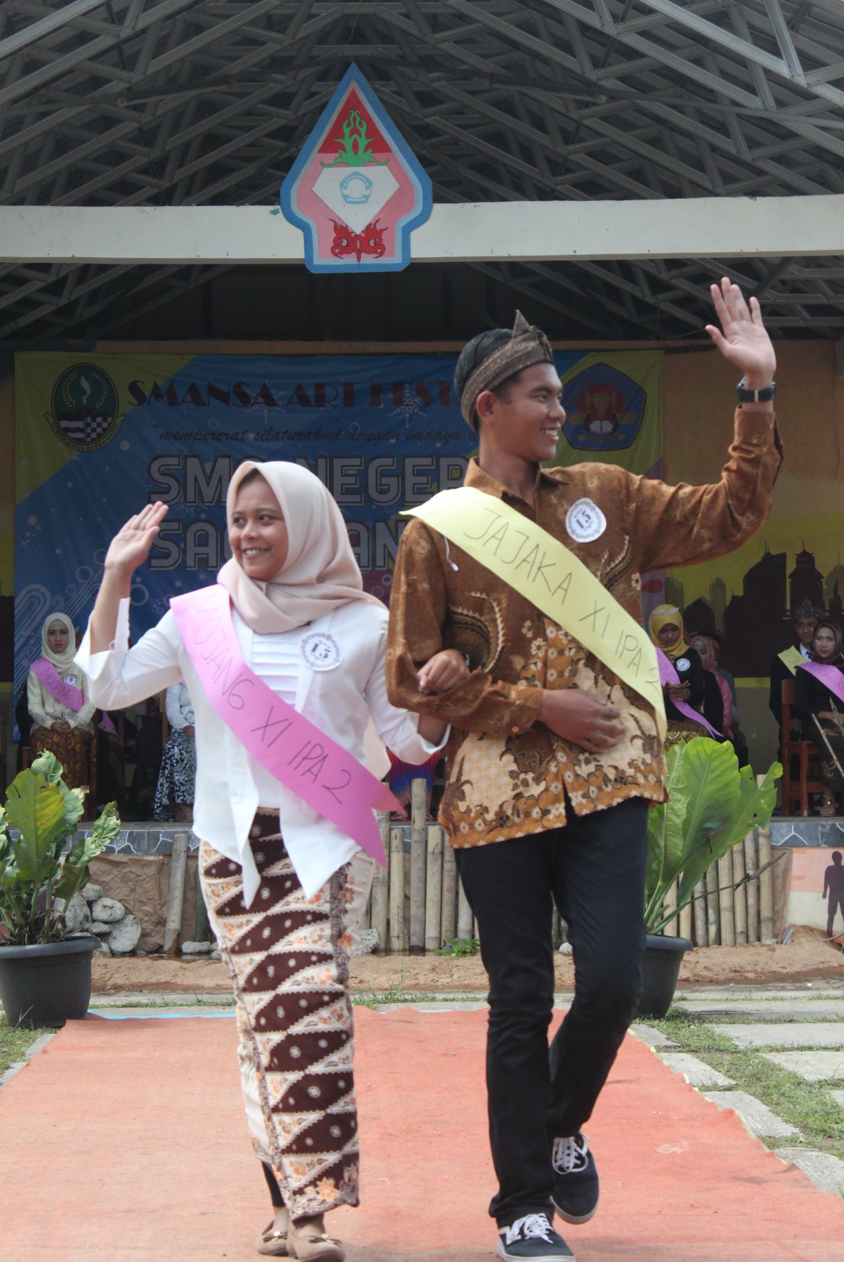 Pemilihan Mojang Jajaka SMAN 1 Sagaranten Tahun Pelajaran 2018/2019