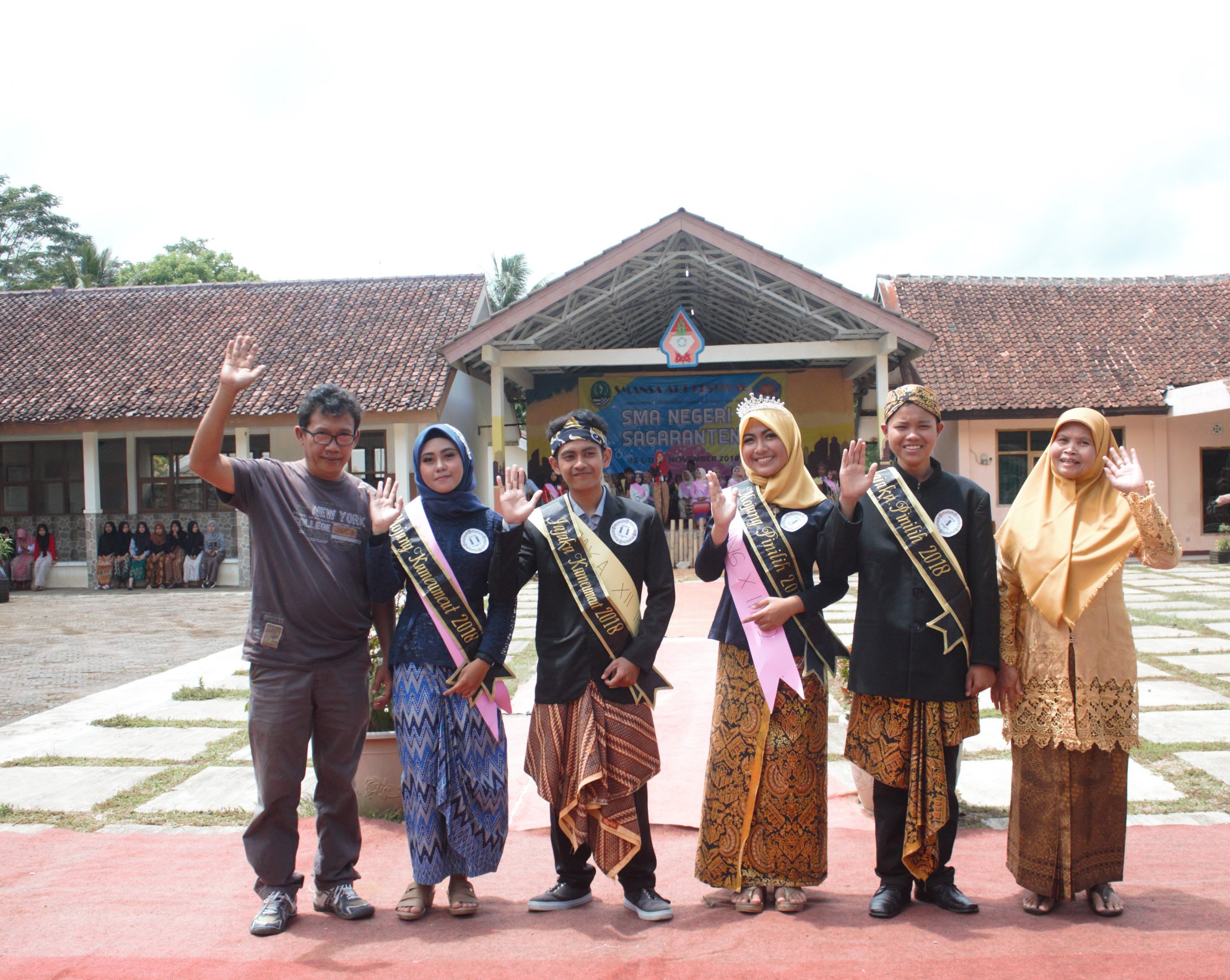 Pemilihan Mojang Jajaka SMAN 1 Sagaranten Tahun Pelajaran 2018/2019