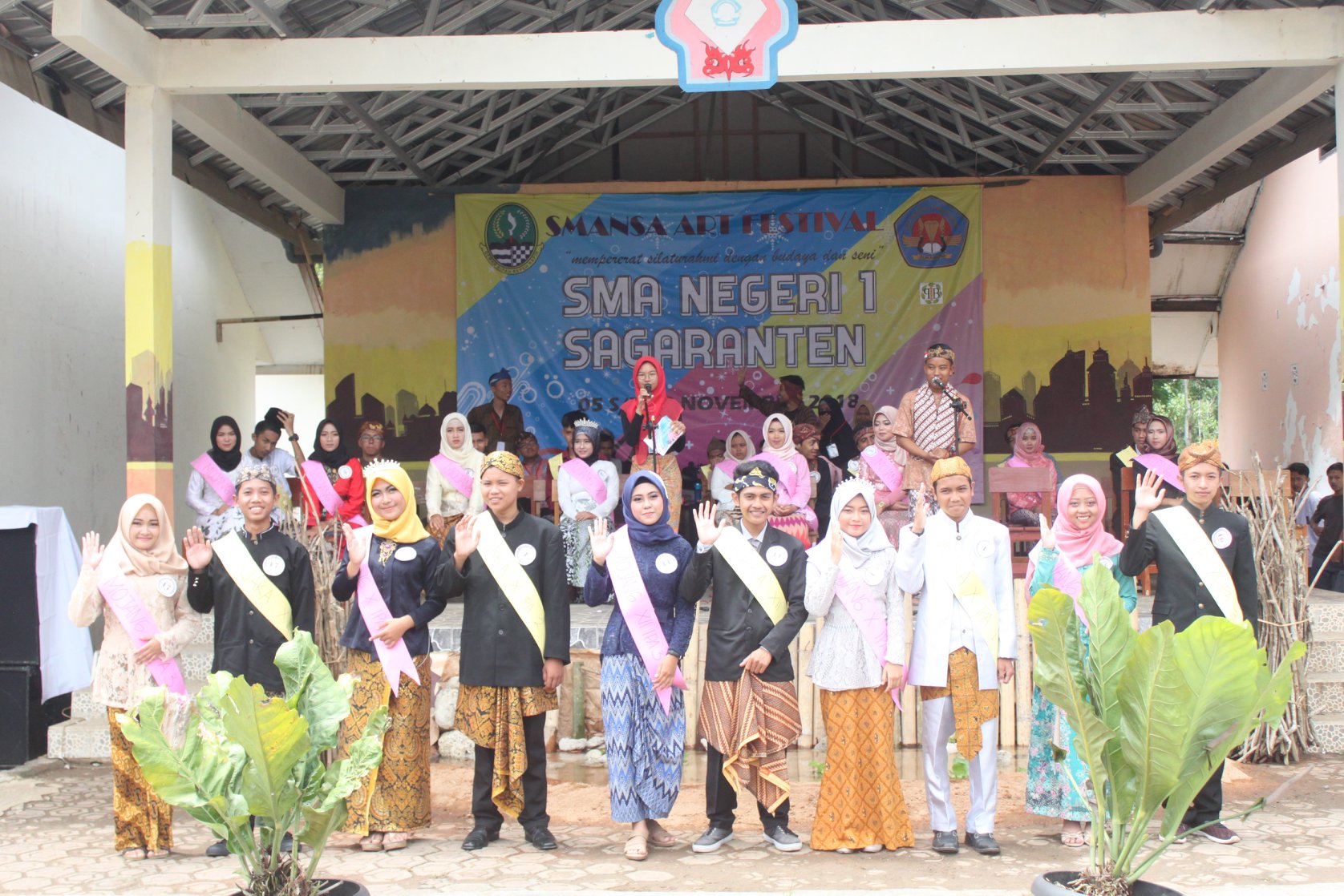 Pemilihan Mojang Jajaka SMAN 1 Sagaranten Tahun Pelajaran 2018/2019