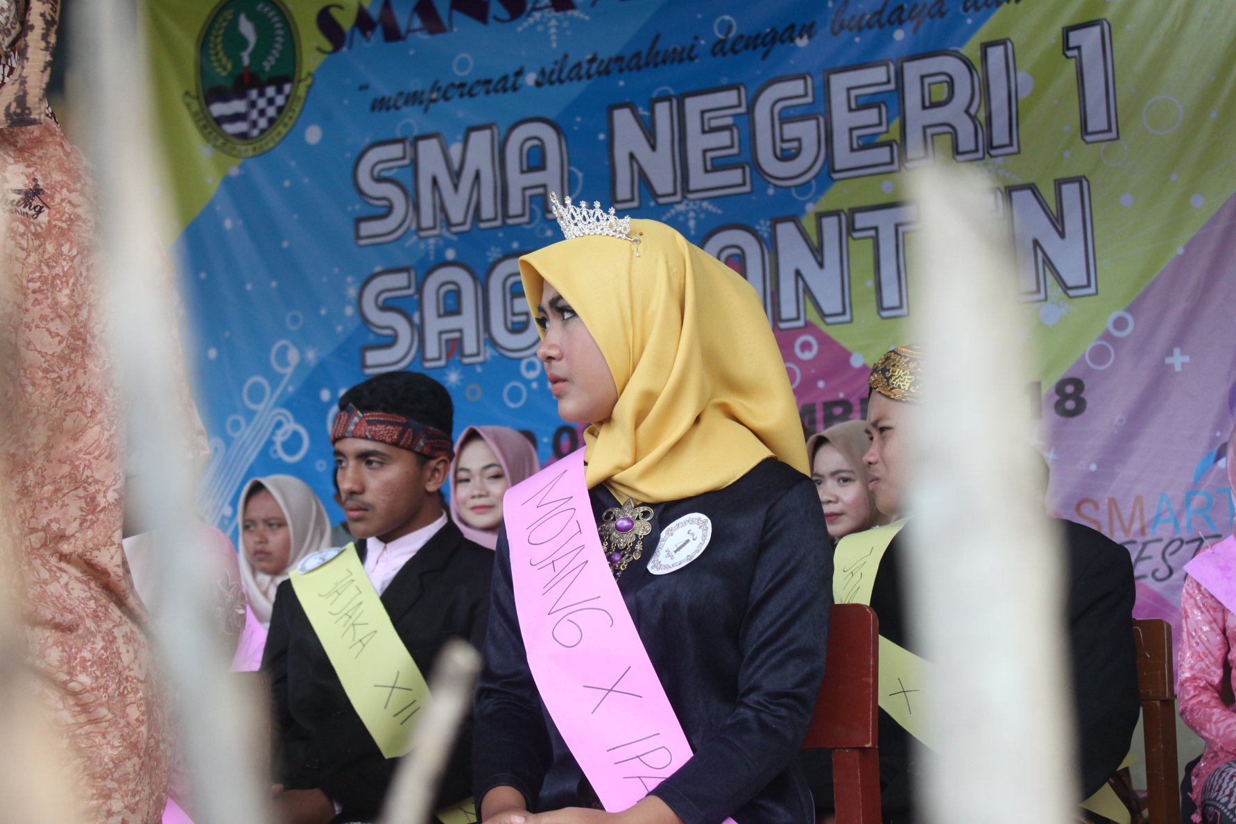 Pemilihan Mojang Jajaka SMAN 1 Sagaranten Tahun Pelajaran 2018/2019