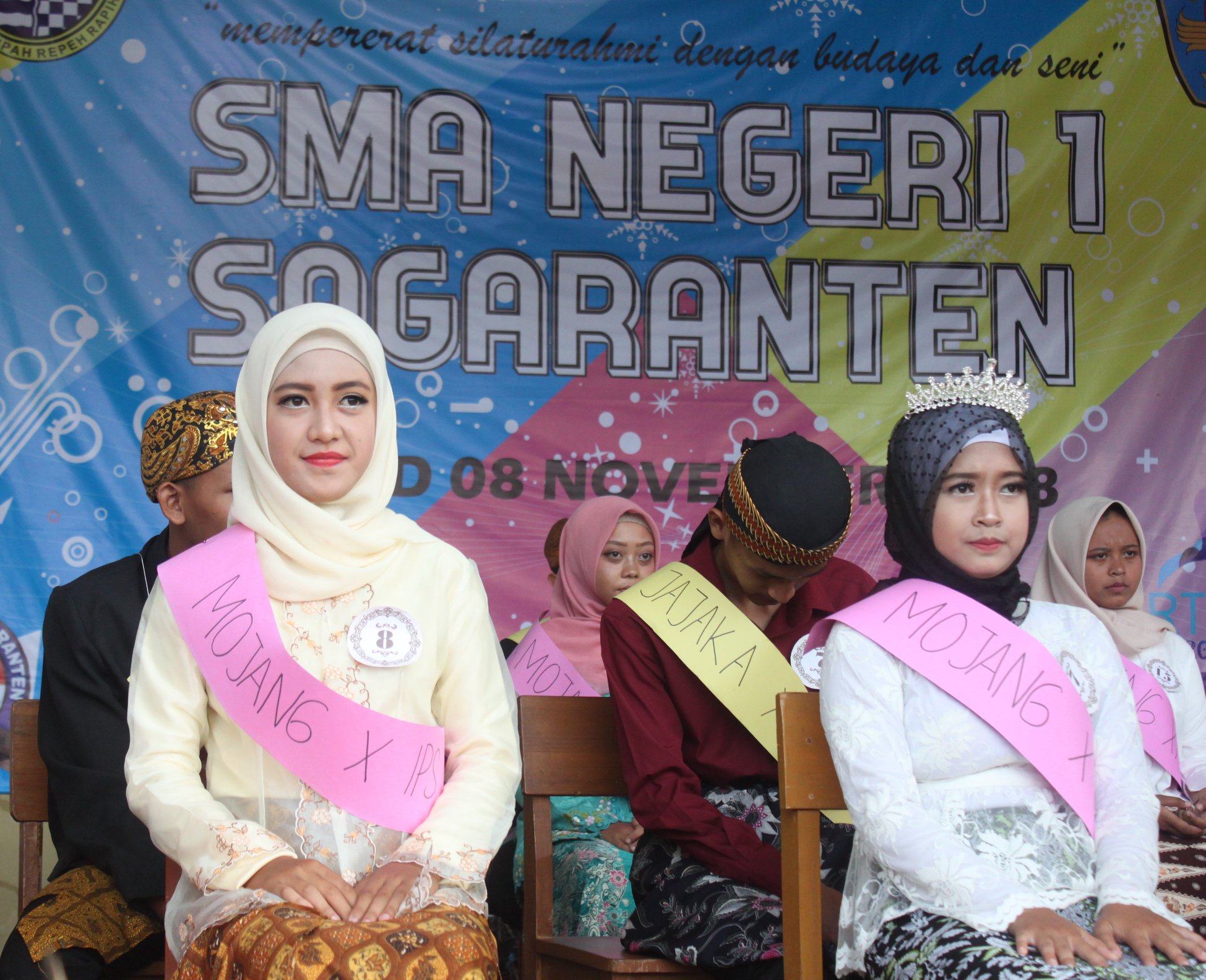 Pemilihan Mojang Jajaka SMAN 1 Sagaranten Tahun Pelajaran 2018/2019