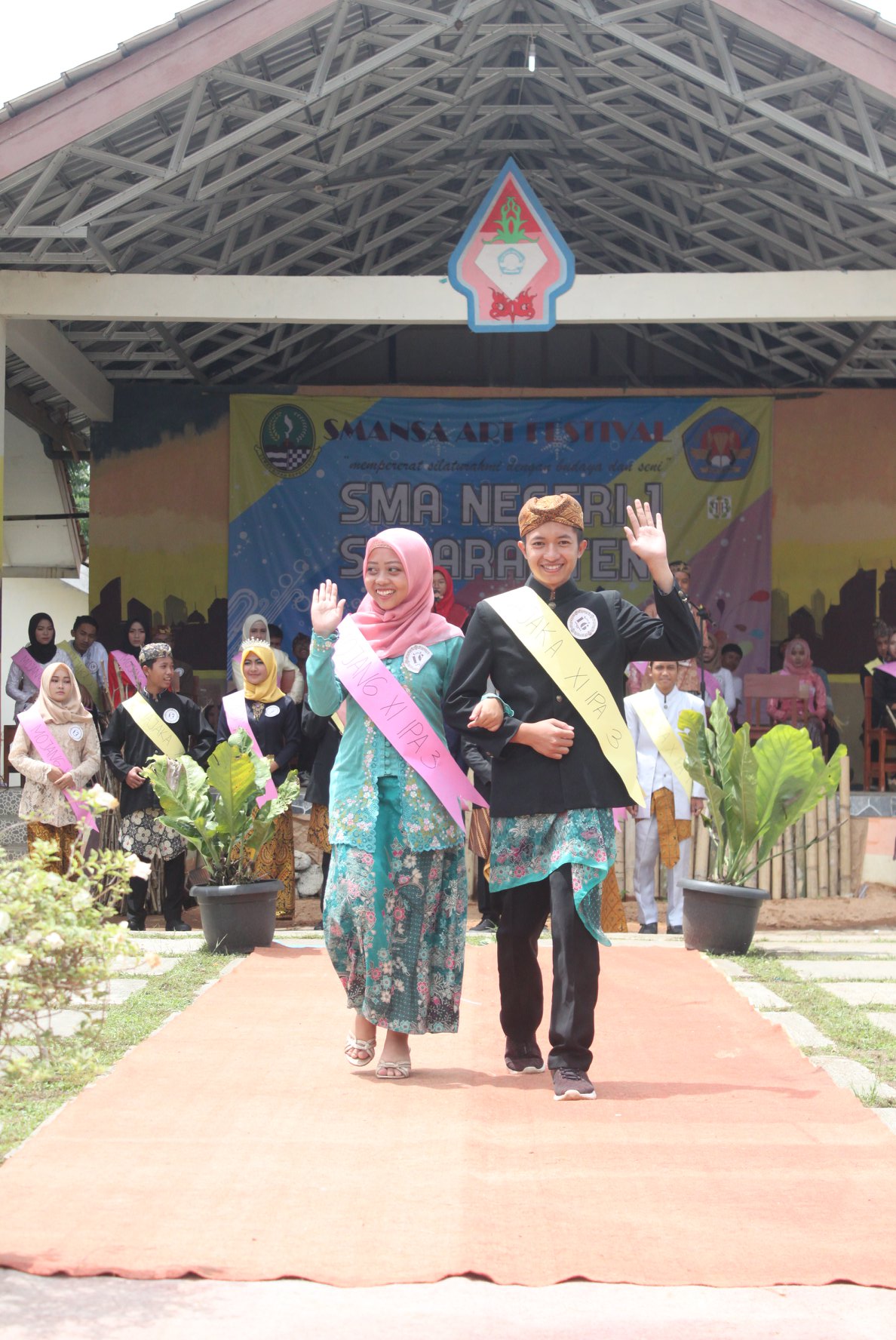 Pemilihan Mojang Jajaka SMAN 1 Sagaranten Tahun Pelajaran 2018/2019