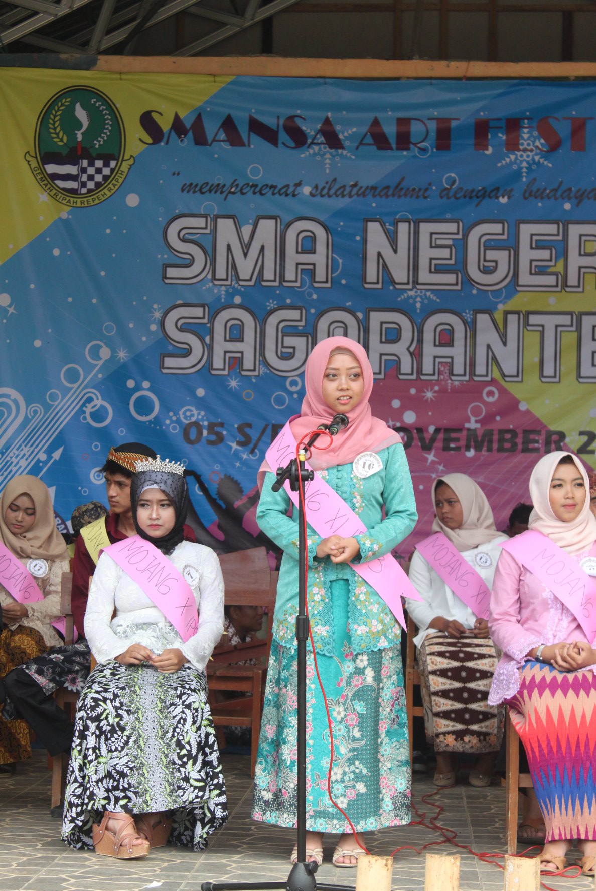 Pemilihan Mojang Jajaka SMAN 1 Sagaranten Tahun Pelajaran 2018/2019