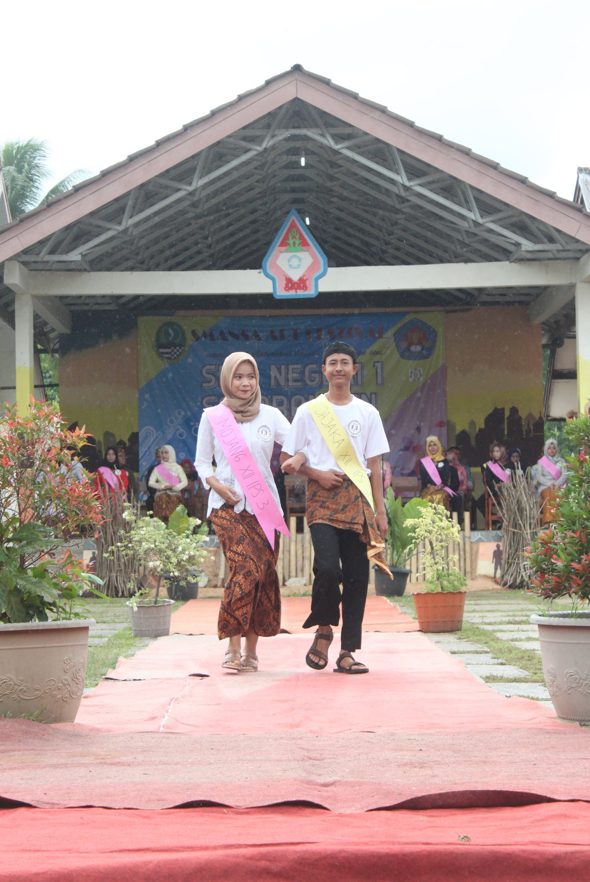 Pemilihan Mojang Jajaka SMAN 1 Sagaranten Tahun Pelajaran 2018/2019