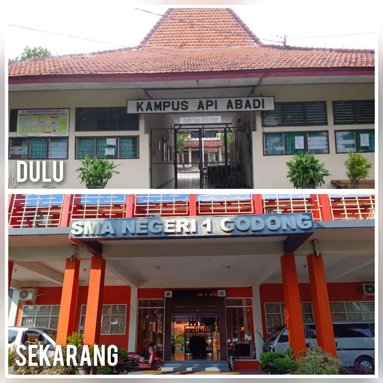 SMAN 1 Godong Dulu dan Sekarang