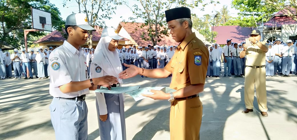 Prestasi SMAn 1 Janapria pada kegiatan O2SN
