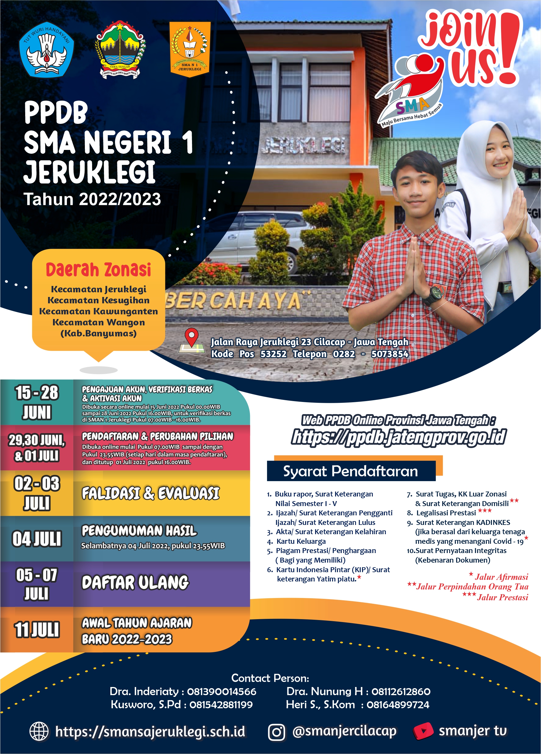 PPDB SMAN 1 Jeruklegi