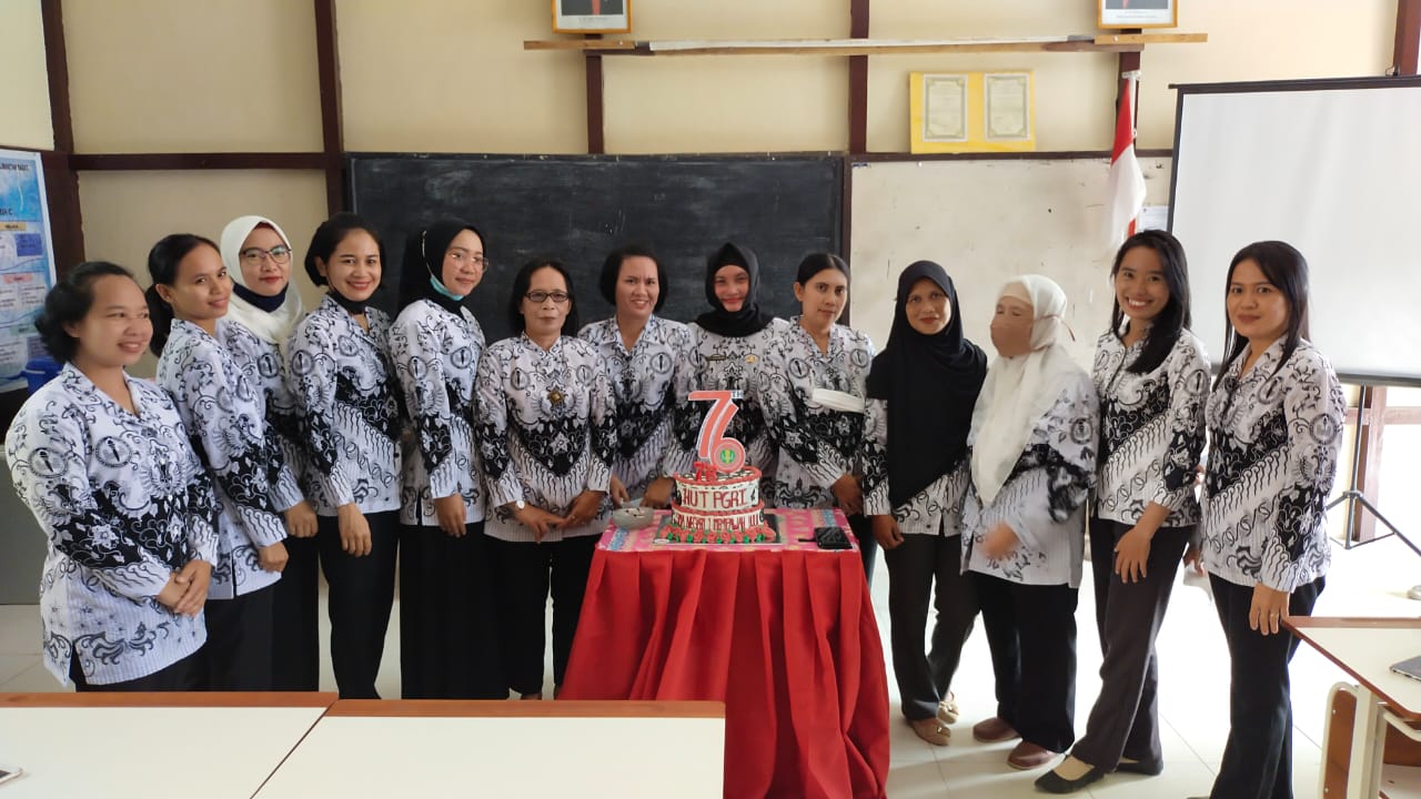 Perayaan HUT PGRI SMAN 1 Mempawah Hulu Tahun 2021