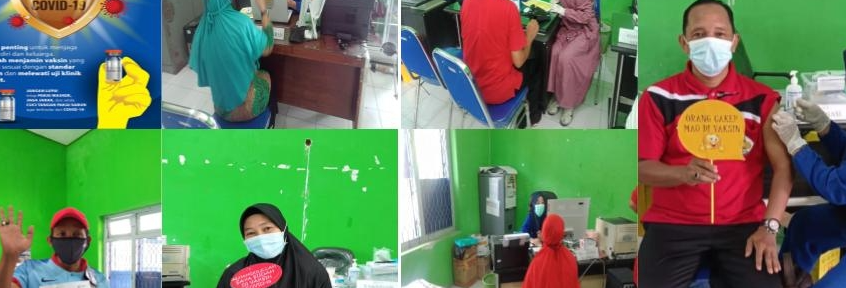 Vaksinasi Covid-19 Untuk GTK SMAN 1 Sampang