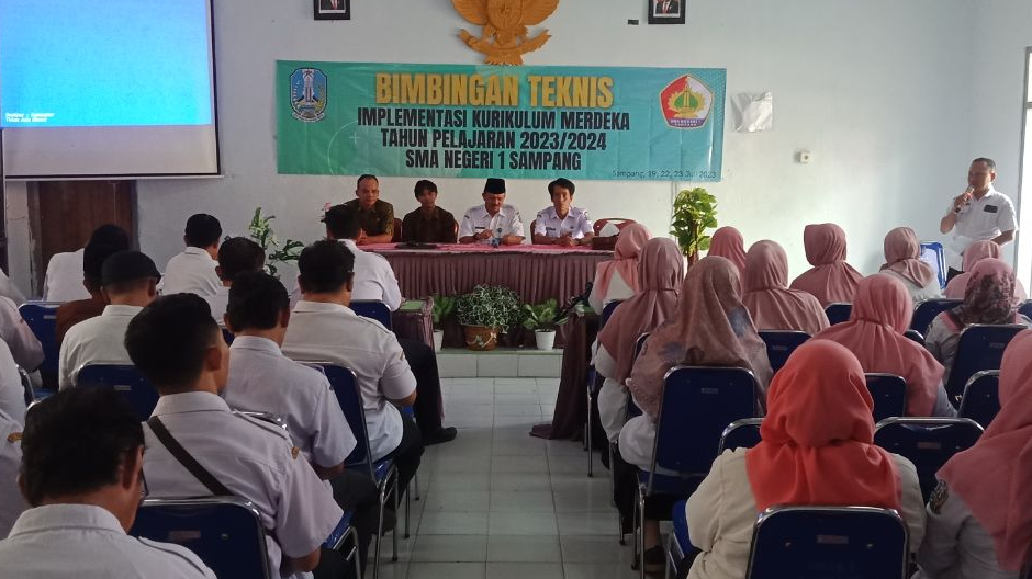 Bimbingan Teknis Implementasi Kurikulum Merdeka SMAN 1 Sampang