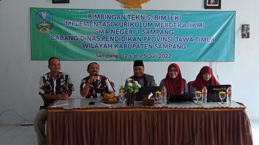 BimTek Implementasi Kurikulum Merdeka SMAN 1 Sampang