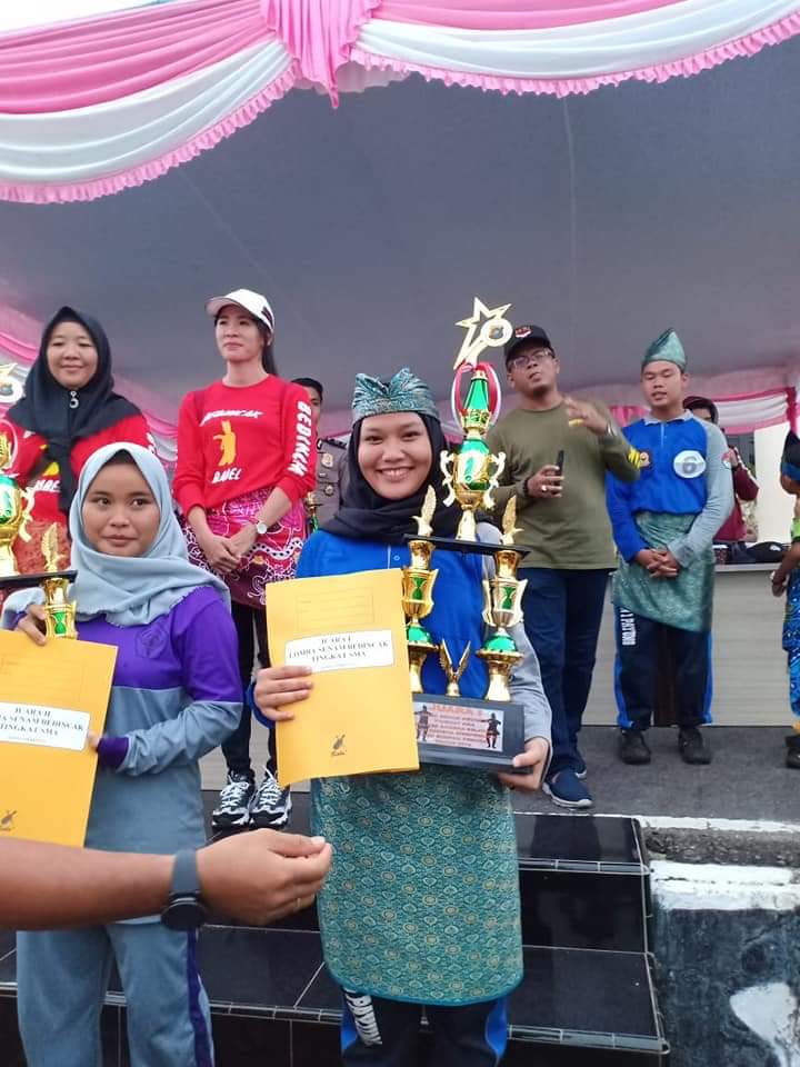 Juara Senam Bedincak SMAN 1 Payung