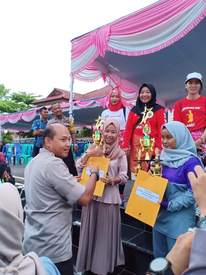 Juara Senam Bedincak SMAN 1 Payung