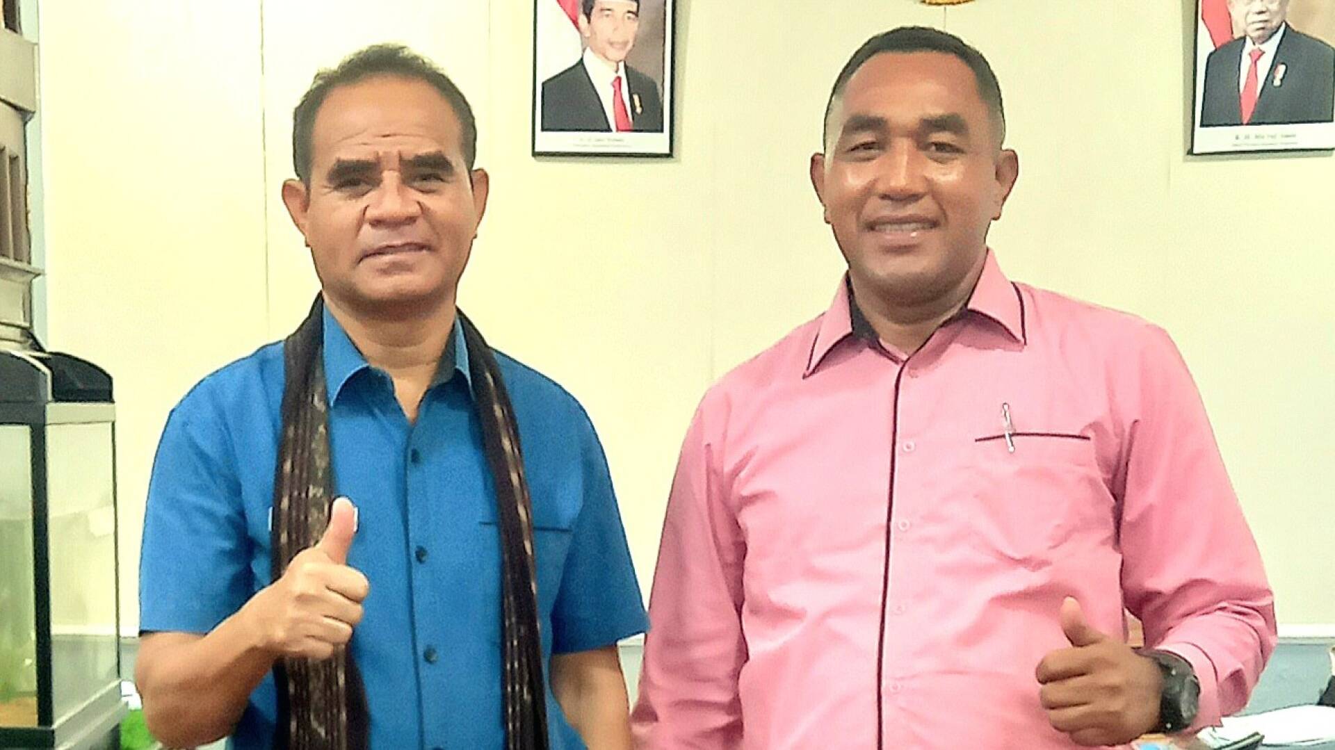 Bersama Kepala Dinas Pendidikan dan Kebudayaan Provinsi NTT