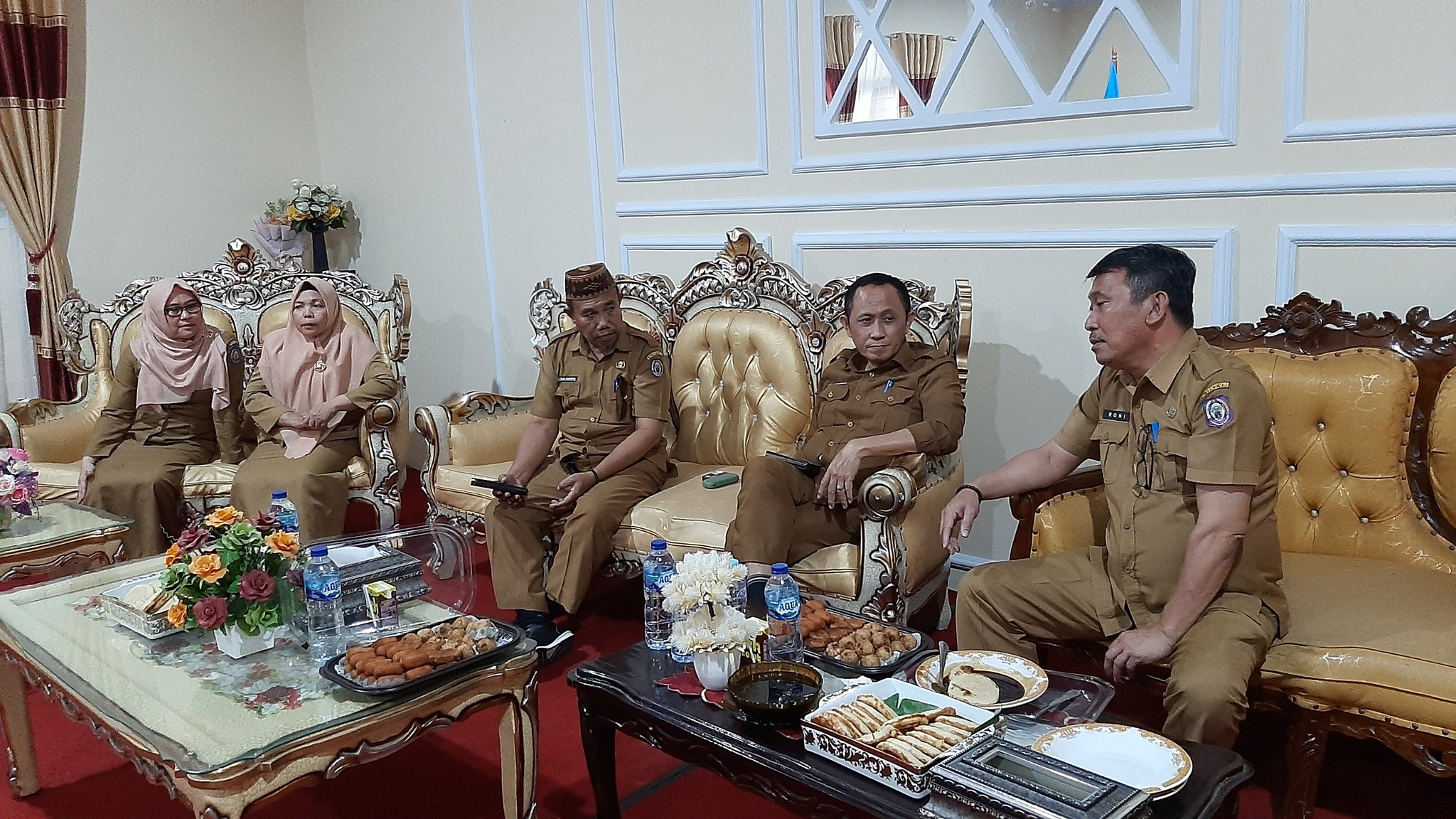 Kunjungan Kadis Dikbud