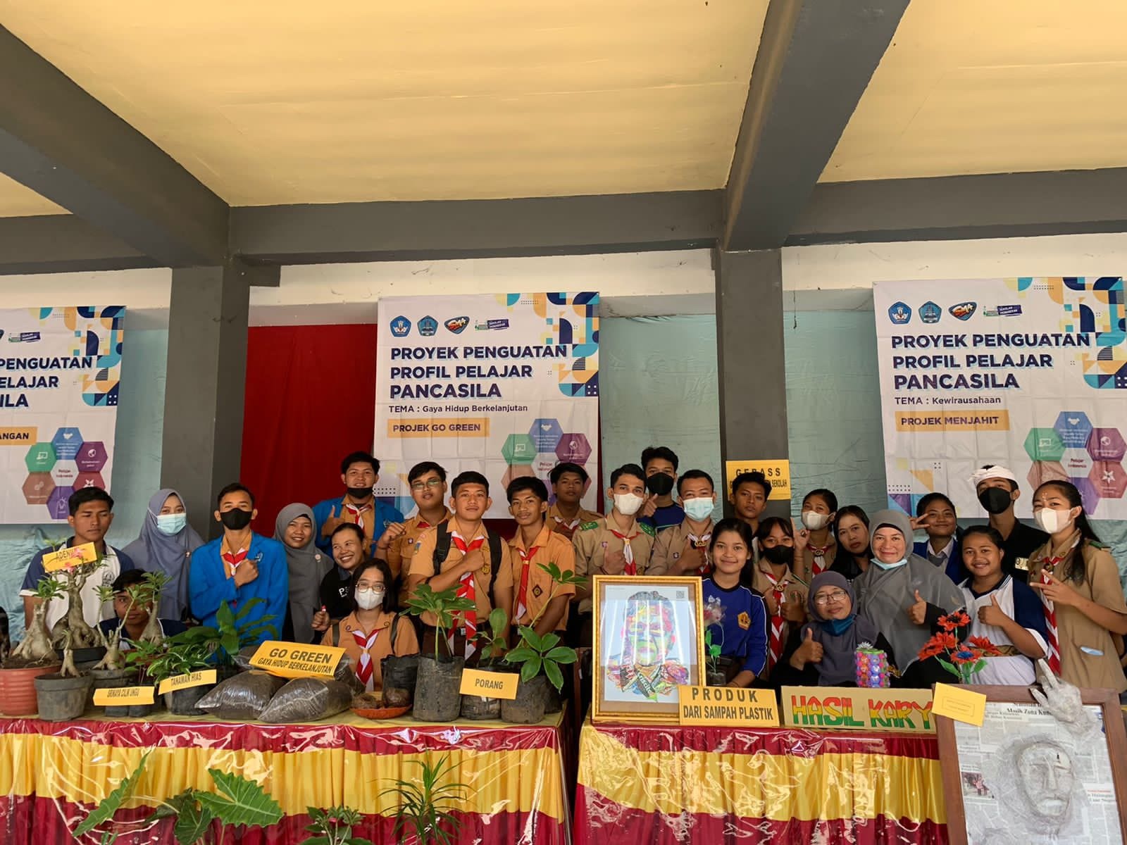 Pameran Aksi Nyata Profil Pelajar Pancasila