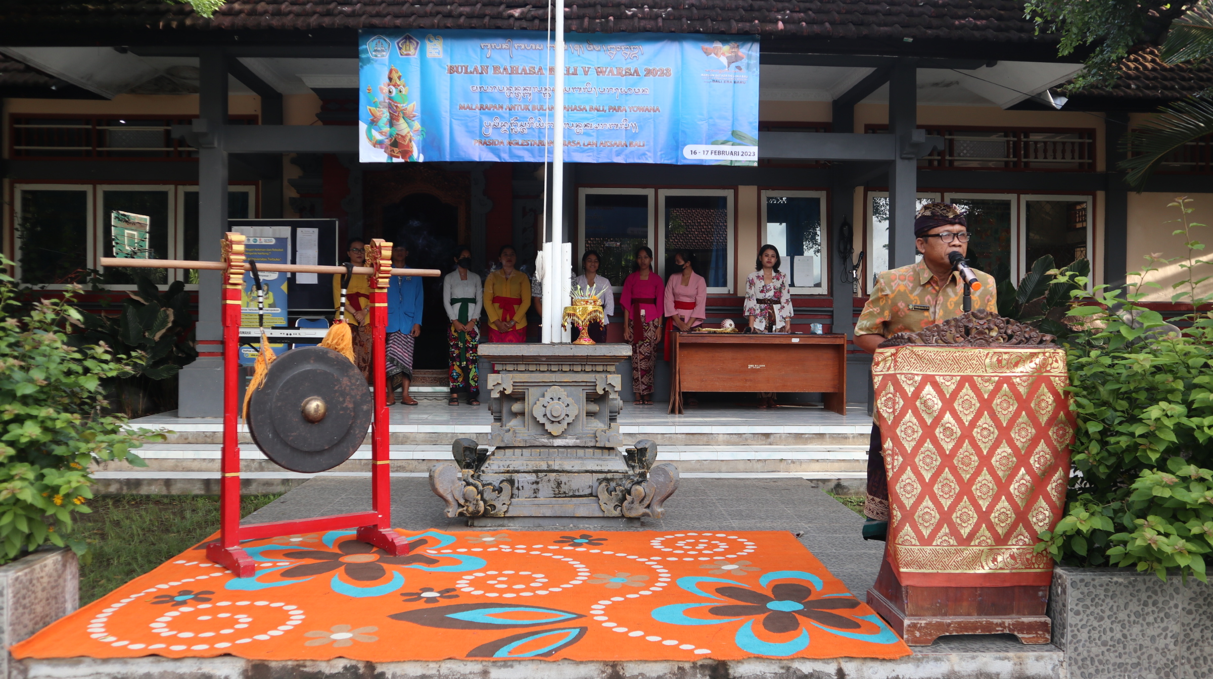 Kegiatan Bulan Bahasa Bali V SMA Negeri 1 Gerokgak
