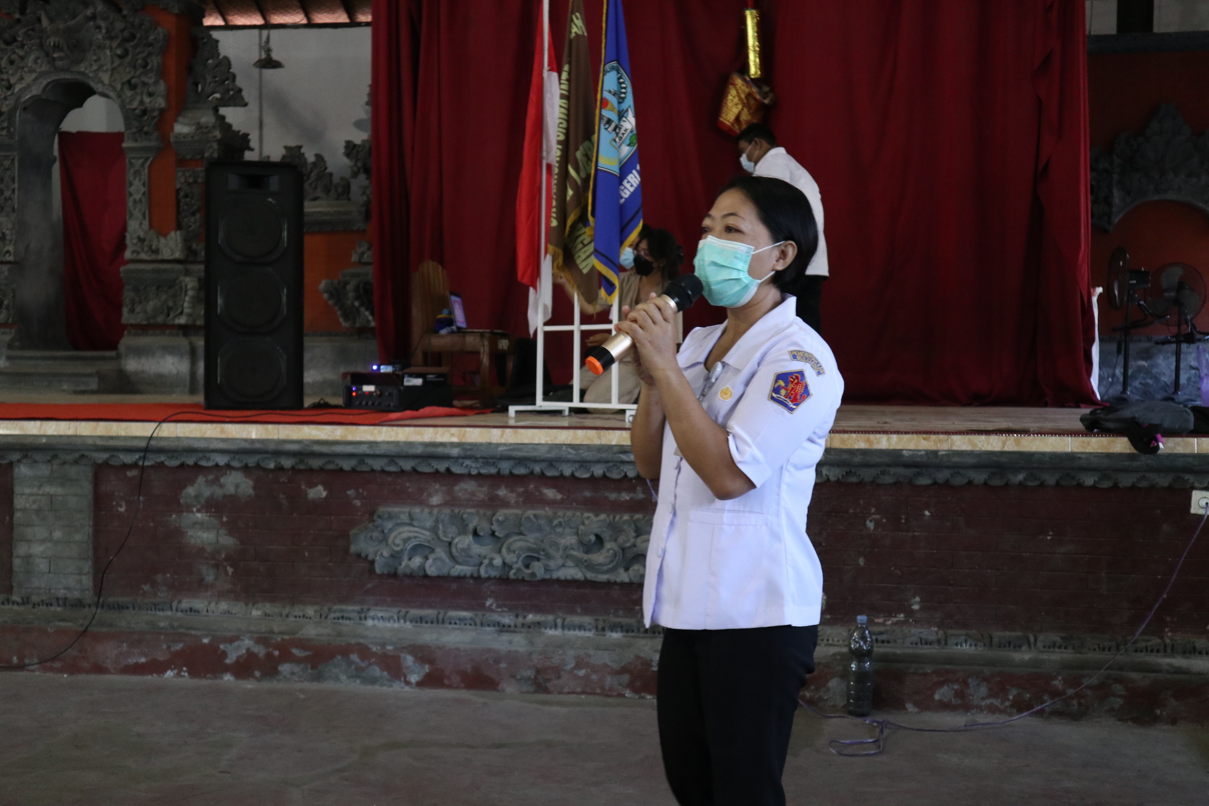 Pemberian Materi oleh Pak Puskemas Gerokgak