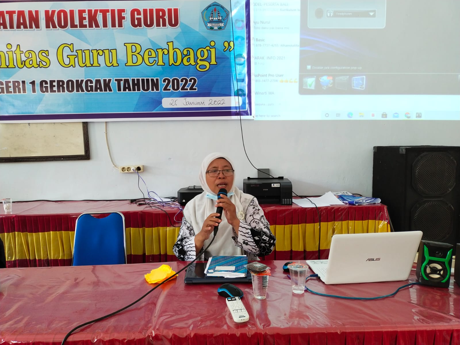 Narasumber Kegiatan, Ibu Masifa