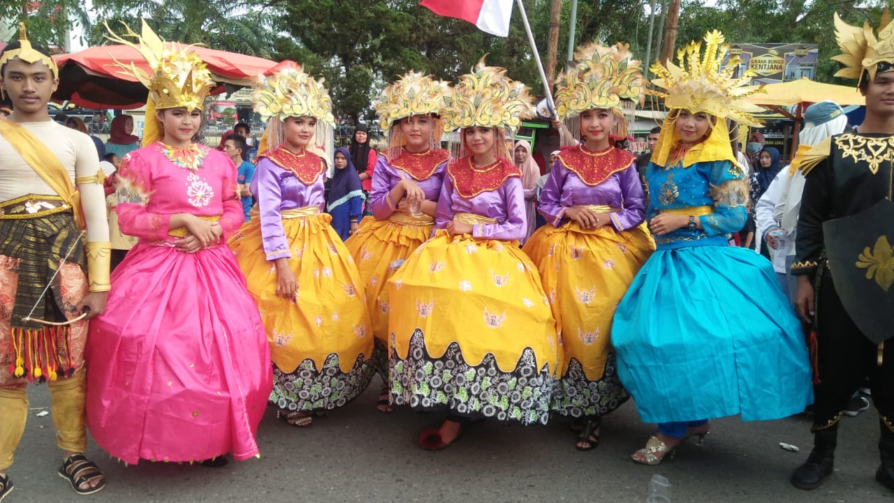 Memeriahkan Pawai Pembangunan 18 Agustus 2019