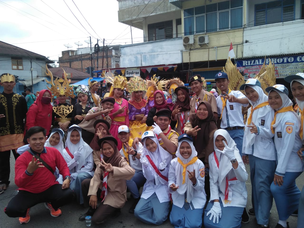 Memeriahkan Pawai Pembangunan 18 Agustus 2019