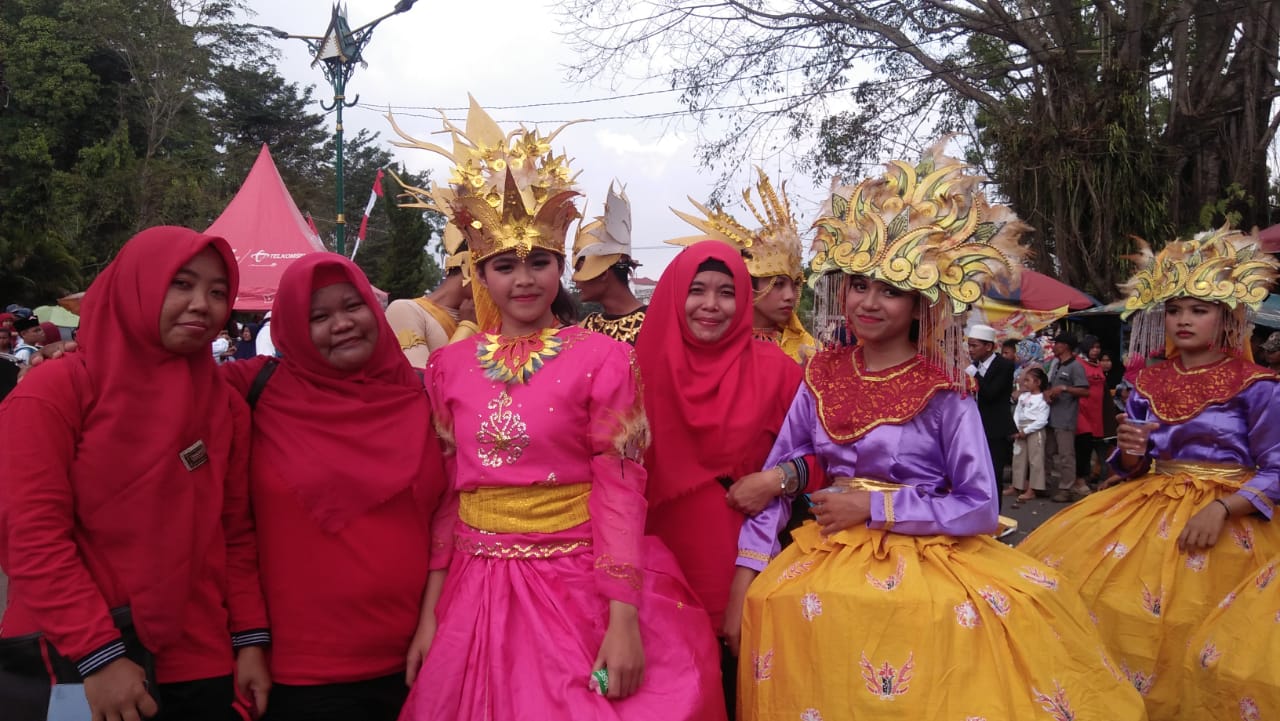 Memeriahkan Pawai Pembangunan 18 Agustus 2019