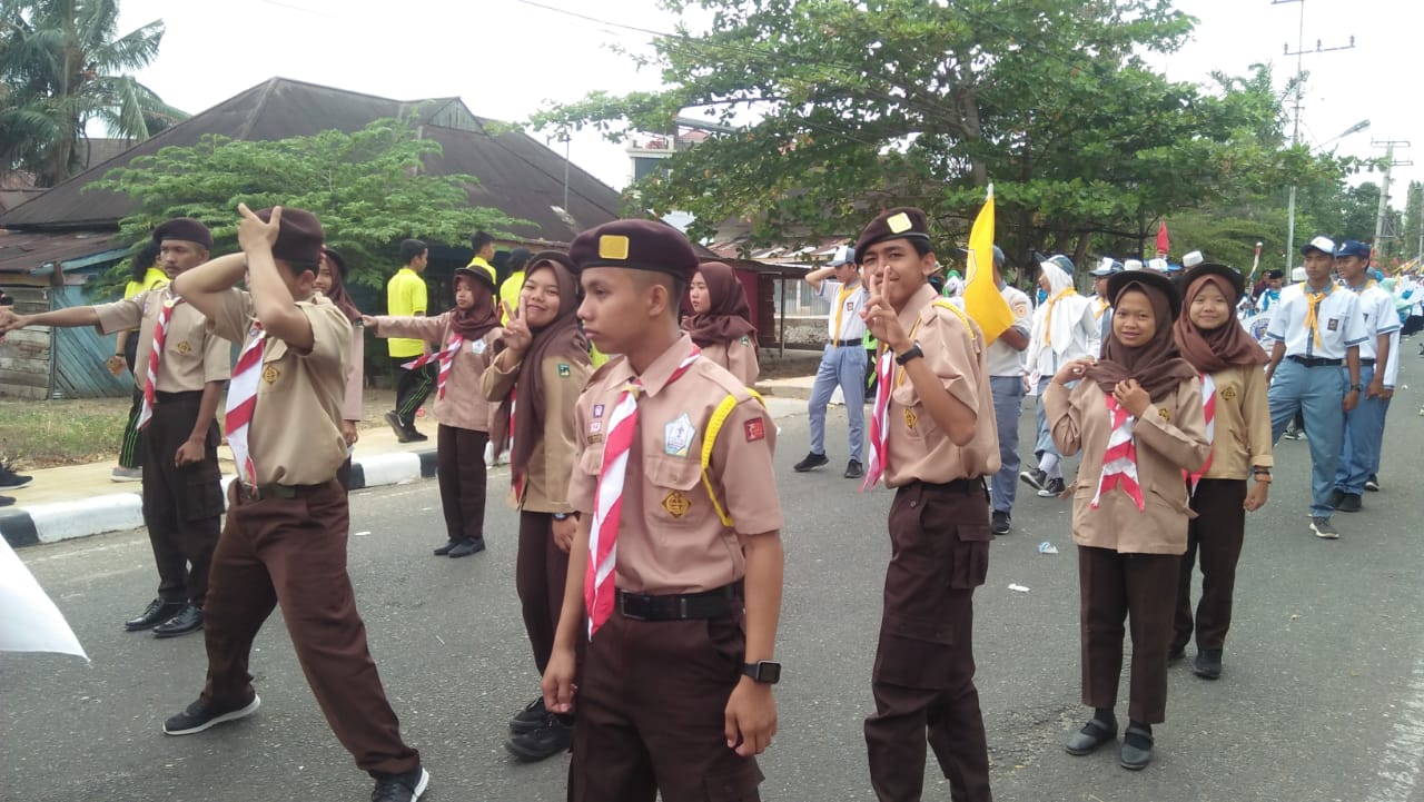 Memeriahkan Pawai Pembangunan 18 Agustus 2019