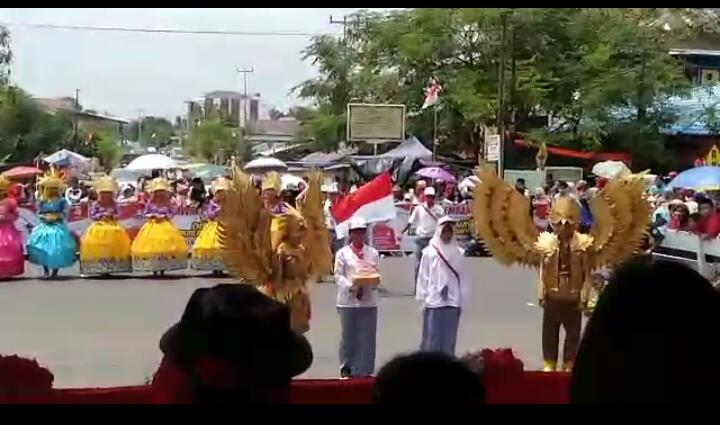 Memeriahkan Pawai Pembangunan 18 Agustus 2019