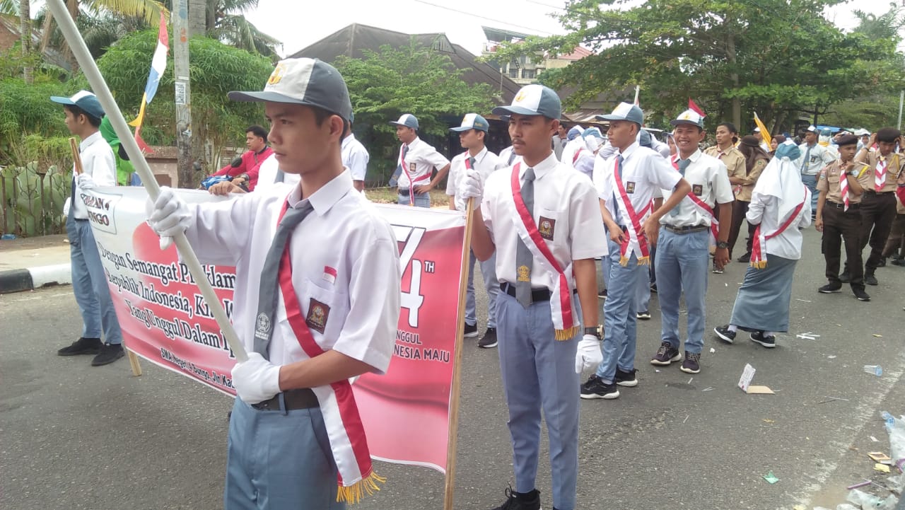 Memeriahkan Pawai Pembangunan 18 Agustus 2019