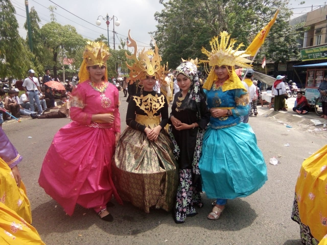 Memeriahkan Pawai Pembangunan 18 Agustus 2019