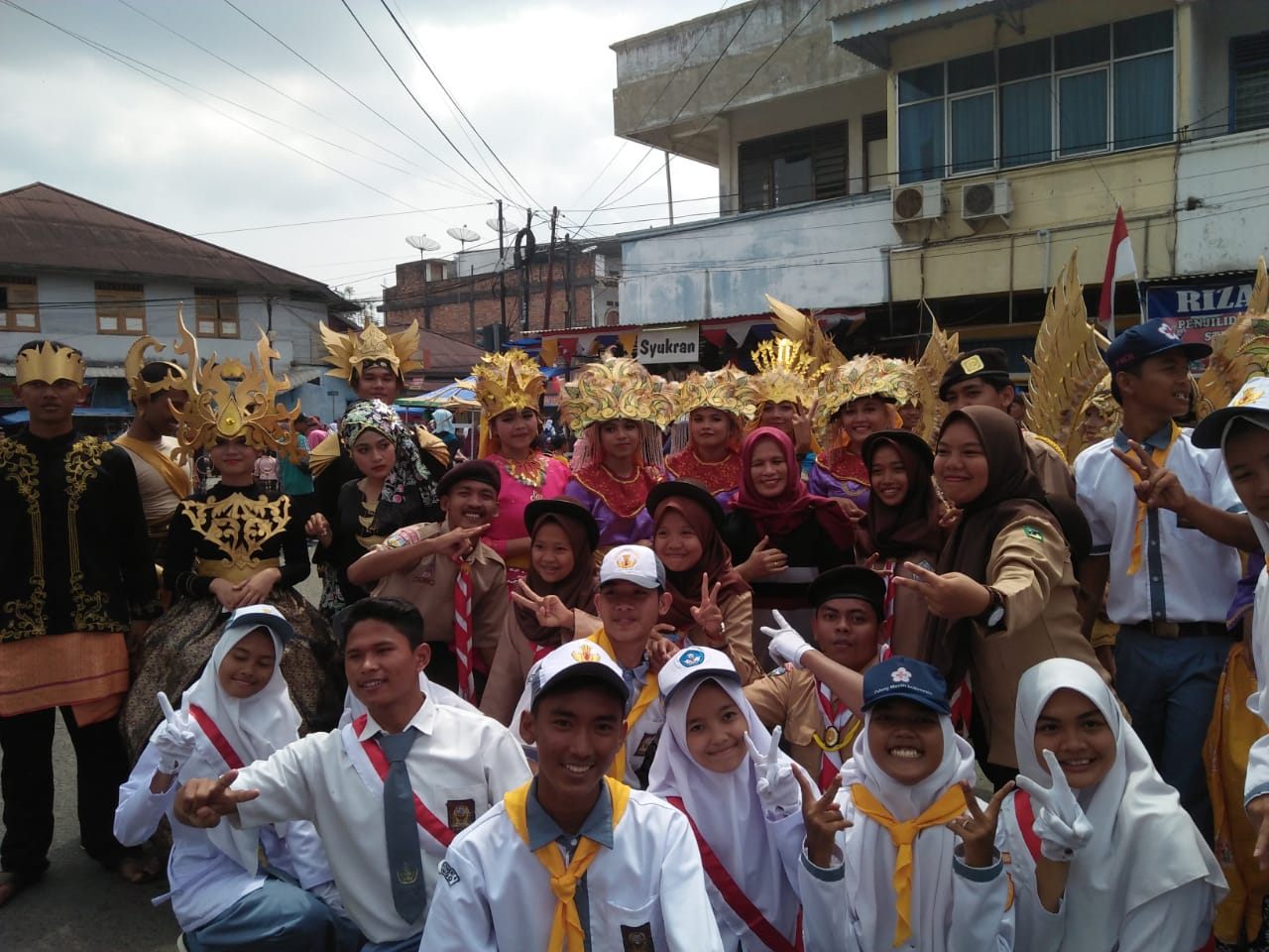 Memeriahkan Pawai Pembangunan 18 Agustus 2019