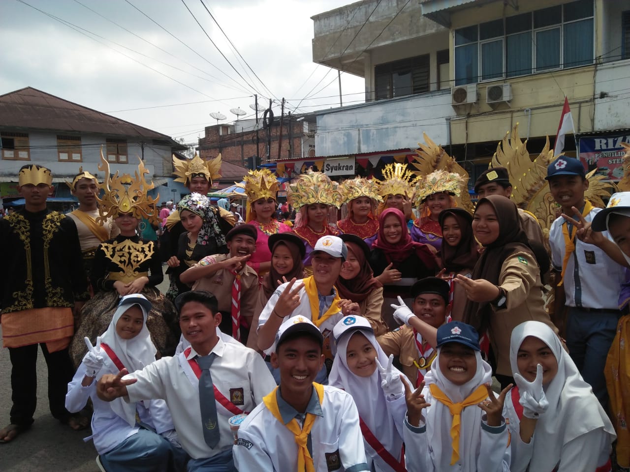 Memeriahkan Pawai Pembangunan 18 Agustus 2019