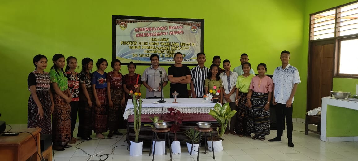 GALERI KEGIATAN REKOLEKSI SMAN WAIBLAMA TAHUN 2022