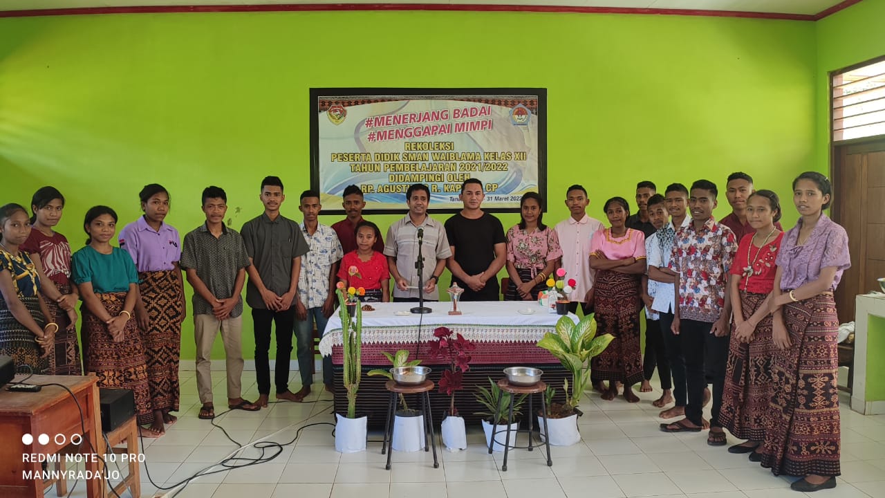 GALERI KEGIATAN REKOLEKSI SMAN WAIBLAMA TAHUN 2022