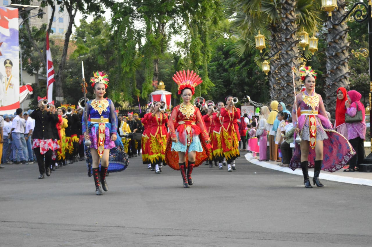PENAMPILAN DRUMBAND DI SURABAYA