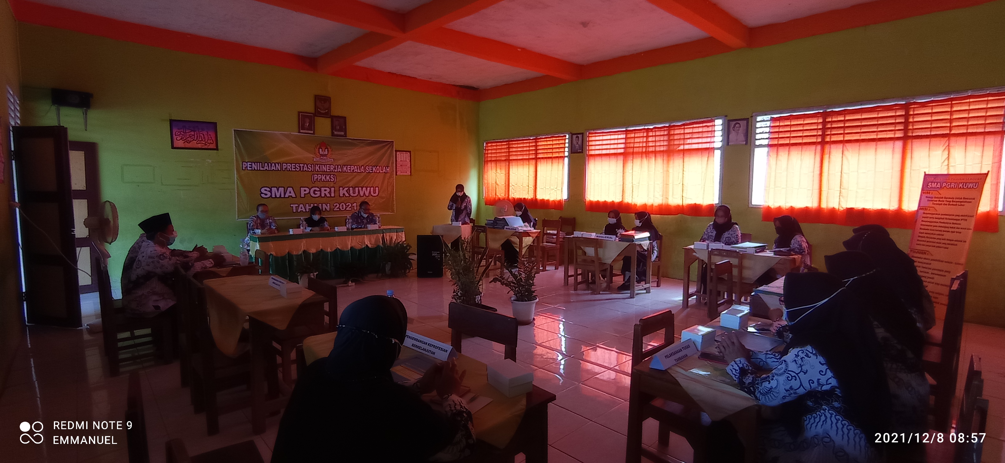 Kegiatan PPKKS SMA PGRI KUWU